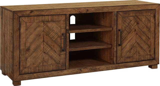 Toiya Brown 65 In. Console - Thumbnail - Image 1