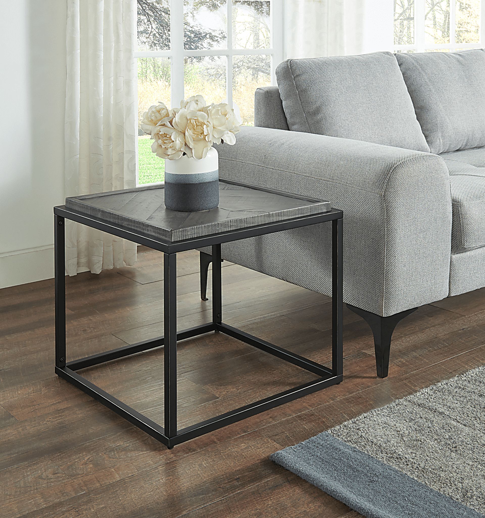 Toiya Gray Cocktail Table, Set of 3 - Image 7