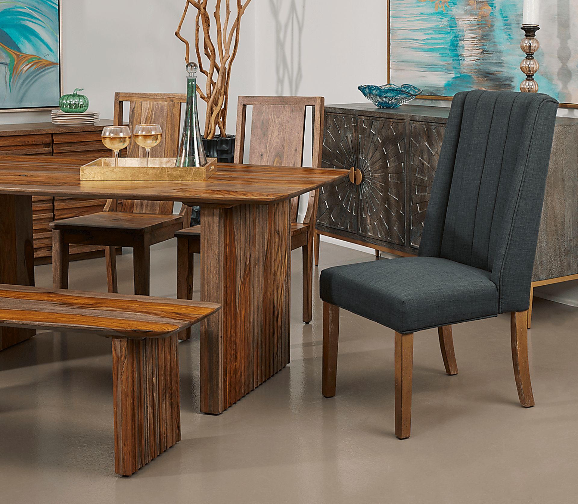 Tokalon Brown Dining Table - Image 7