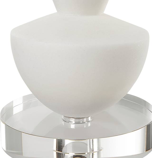 Toland White Candle Holder, Set of 2 - Thumbnail - Image 4