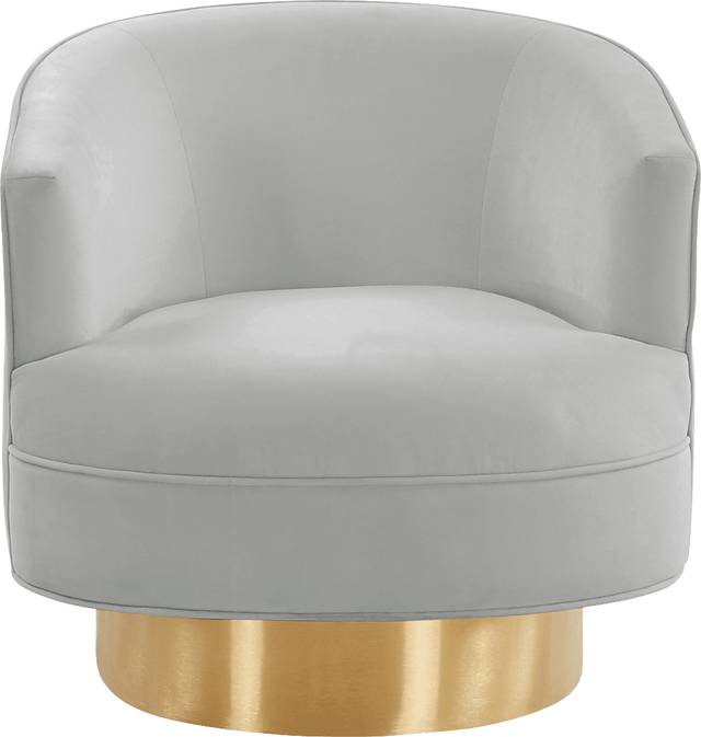 Toleah Gray Accent Chair - Thumbnail - Image 2