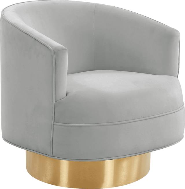 Toleah Gray Accent Chair - Thumbnail - Image 1