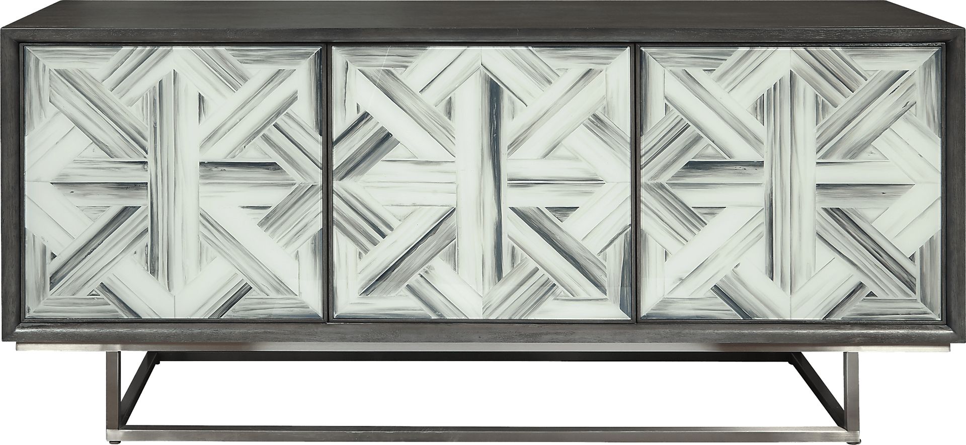 Toledanno Gray Credenza - Image 4