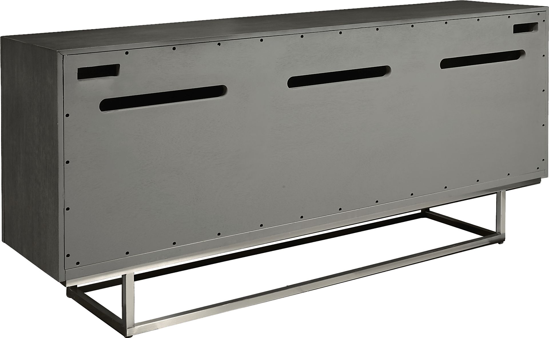 Toledanno Gray Credenza - Image 5