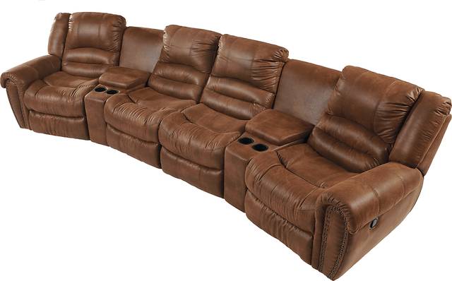 Toledo 5 Pc Home Theater Sectional - Thumbnail - Image 1
