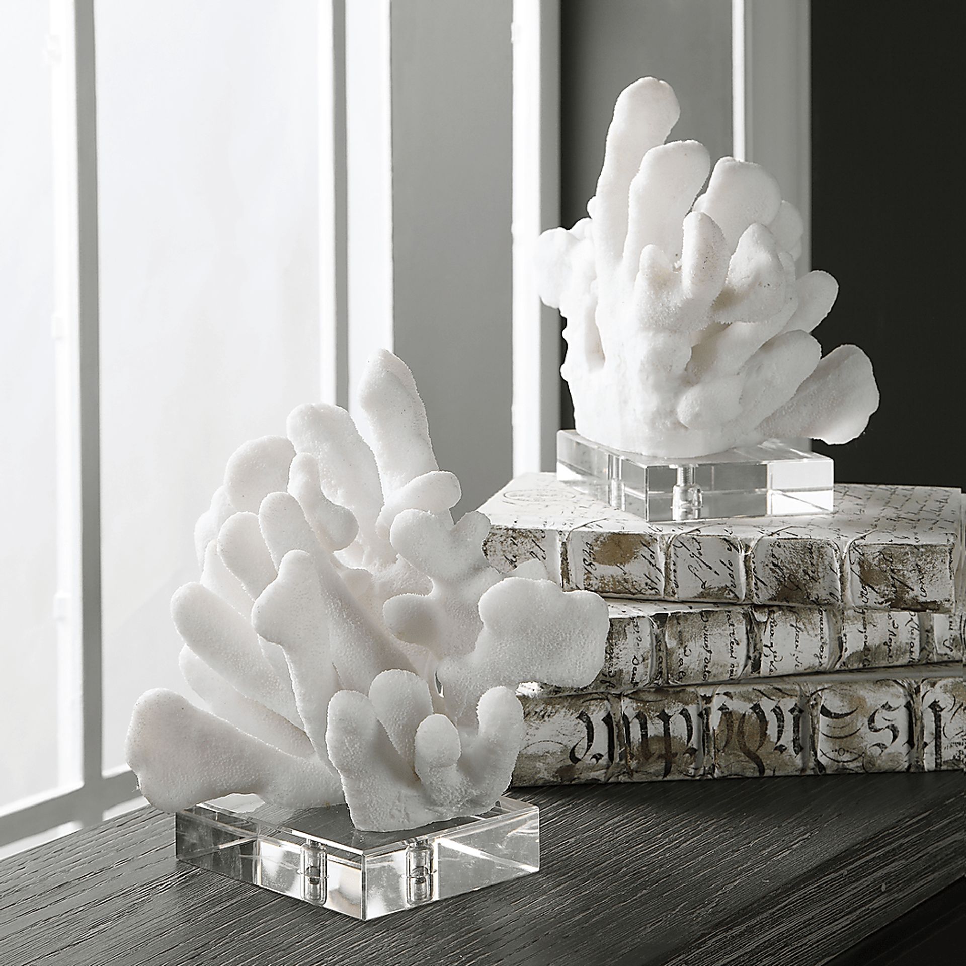 Toliver White Bookend, Set of 2 - Image 3