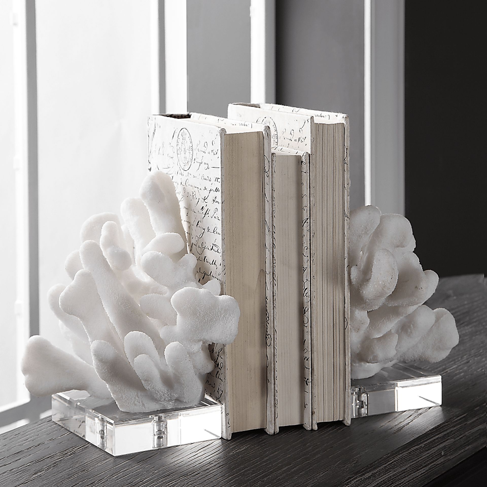 Toliver White Bookend, Set of 2 - Image 4