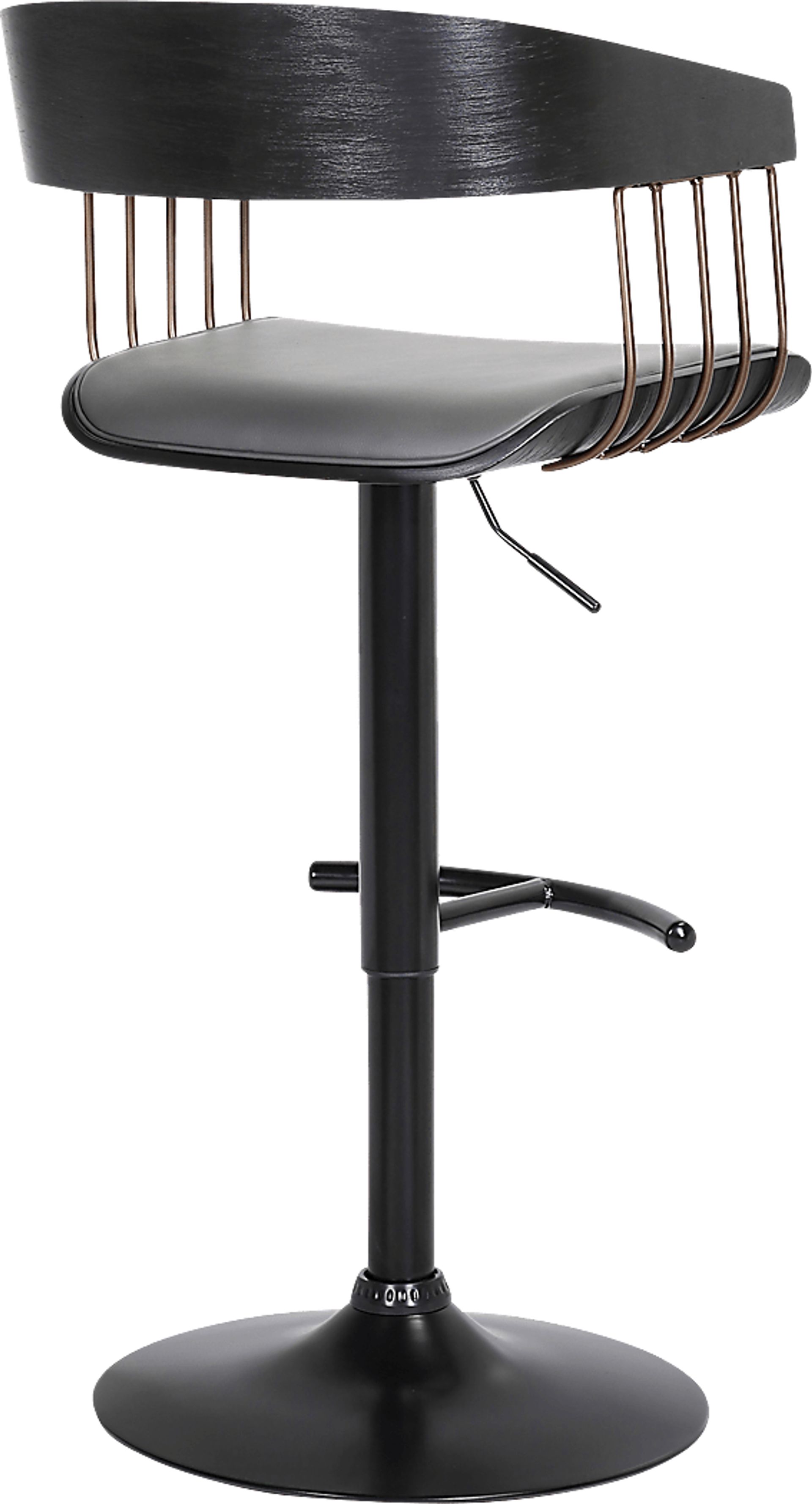 Tolleche Gray Adjustable Barstool - Image 5