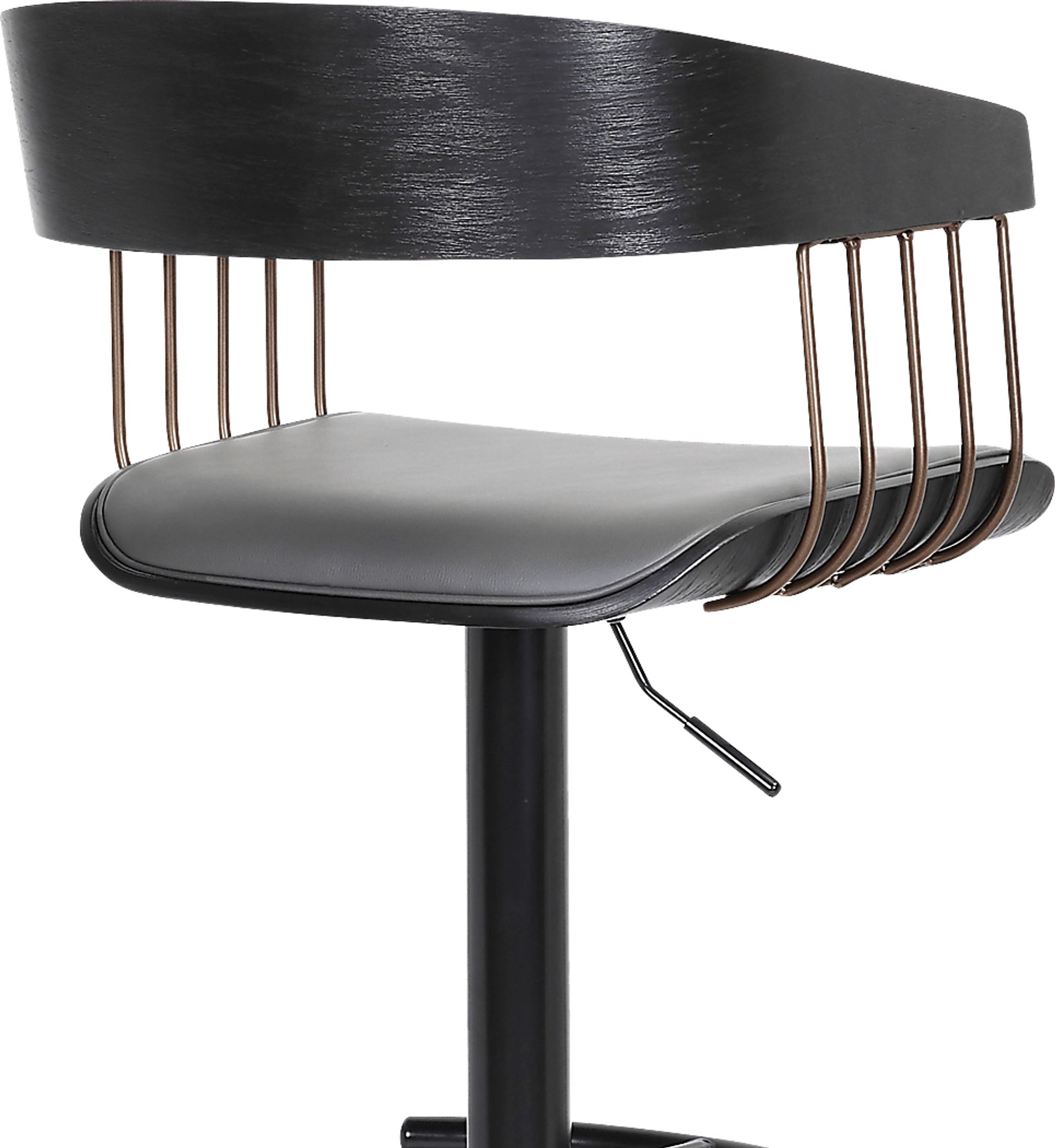 Tolleche Gray Adjustable Barstool - Image 8