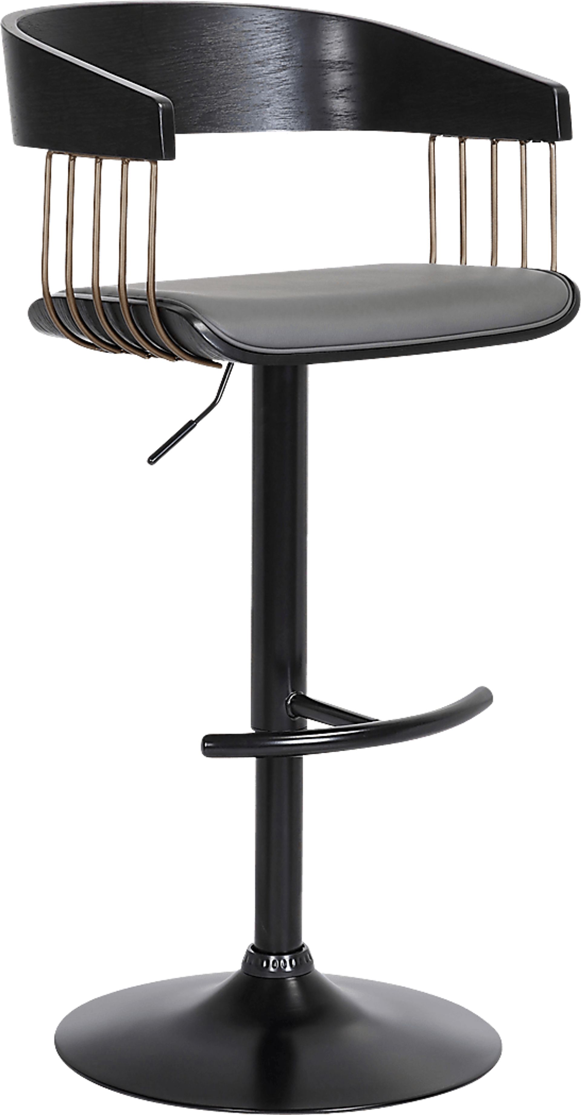 Tolleche Gray Adjustable Barstool - Image 1
