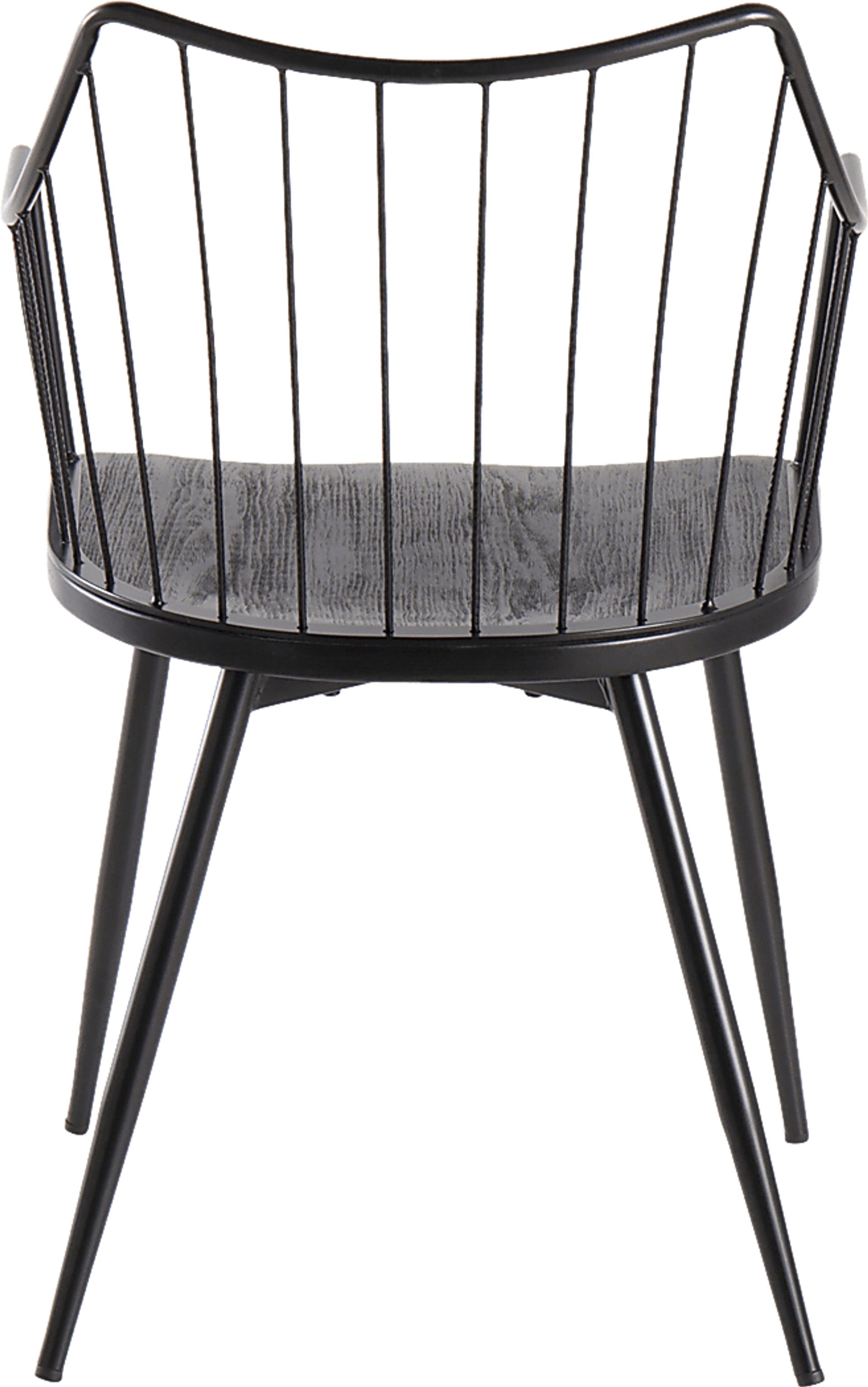 Tollefs Black Side Chair - Image 4
