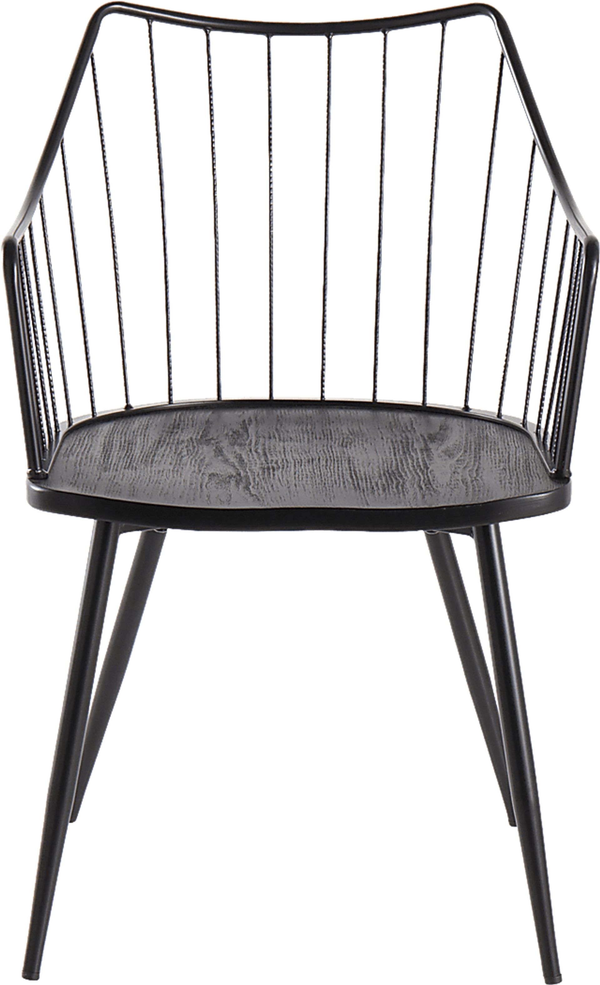 Tollefs Black Side Chair - Image 5