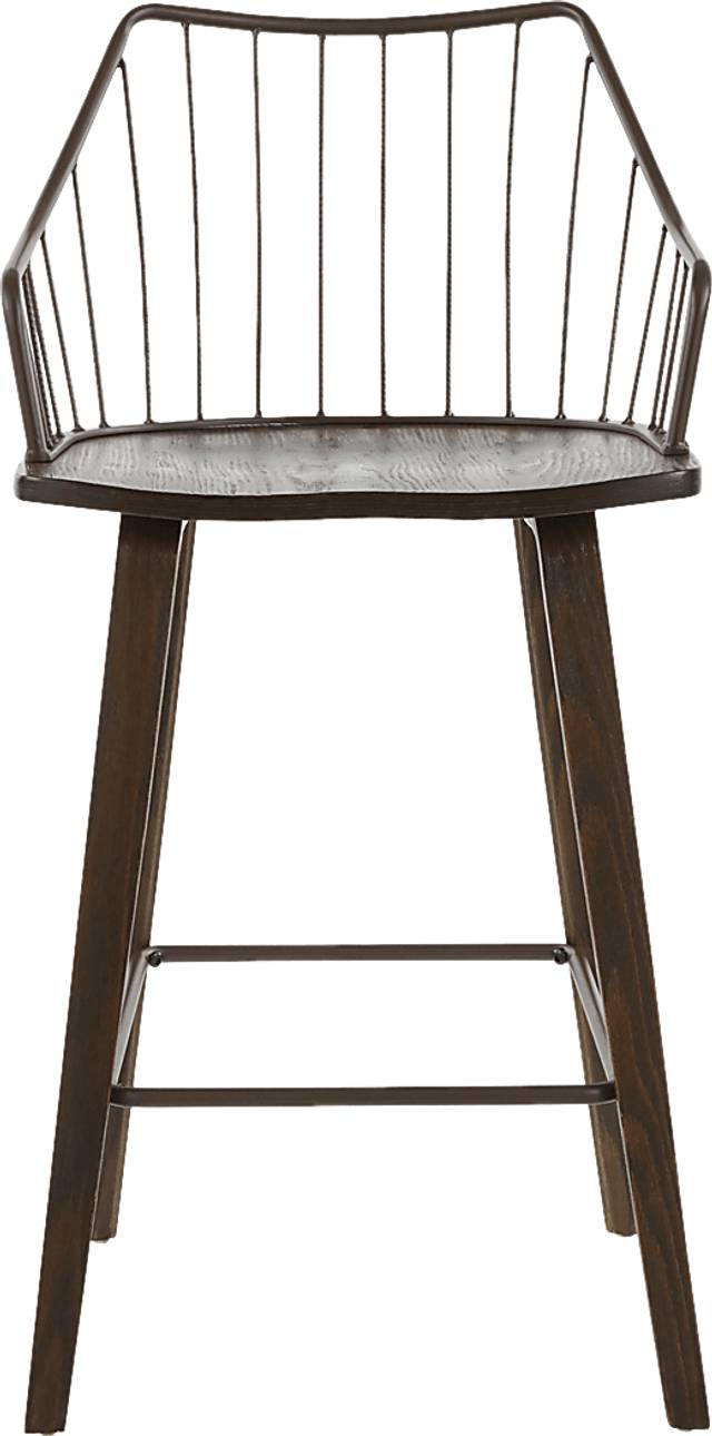 Tollefs Walnut Counter Height Stool - Thumbnail - Image 5