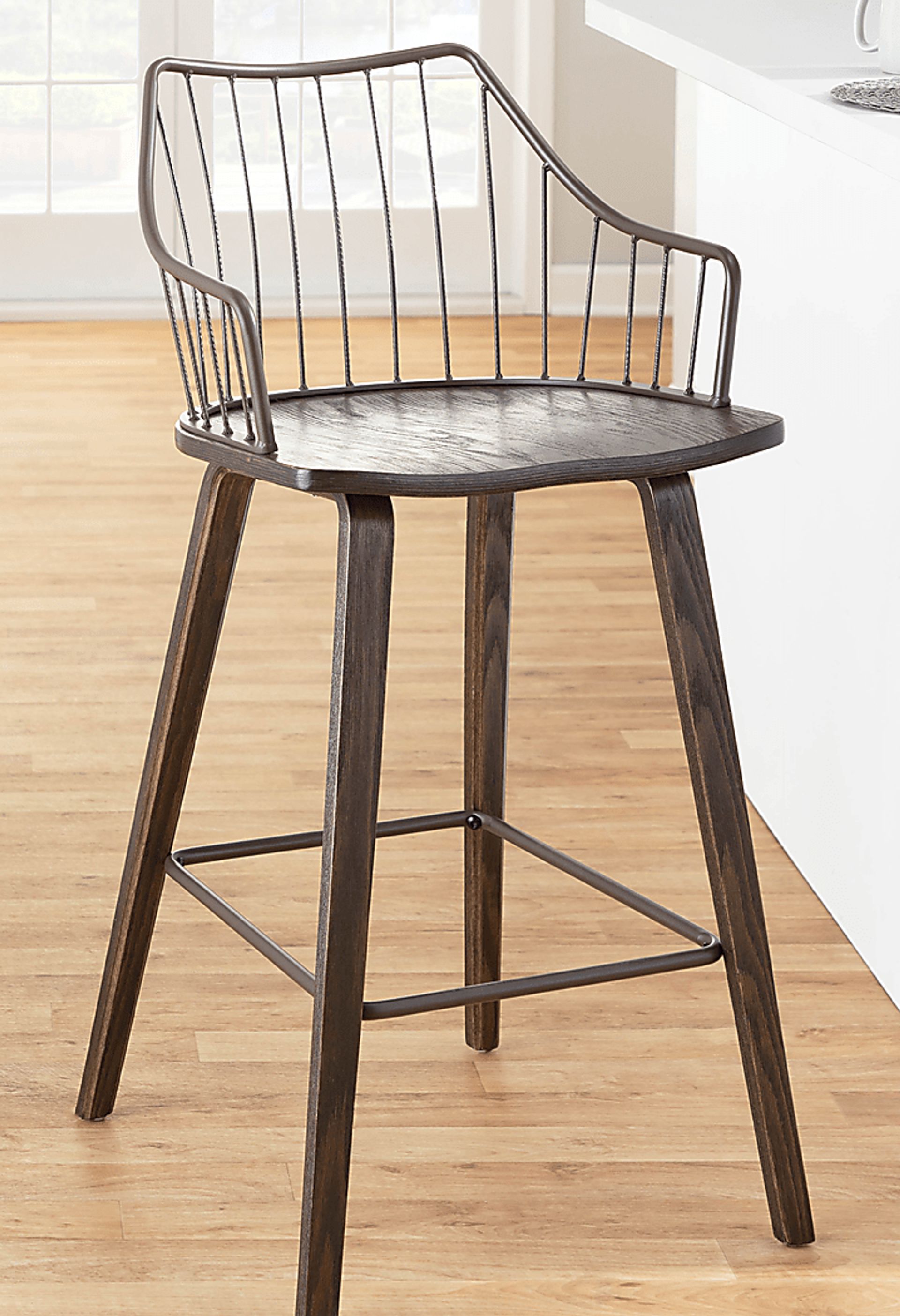 Tollefs Walnut Counter Height Stool - Image 10