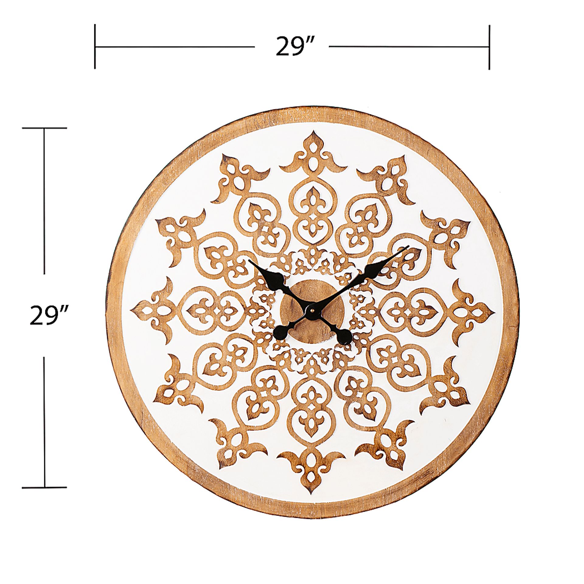 Tollington White Wall Clock - Image 5