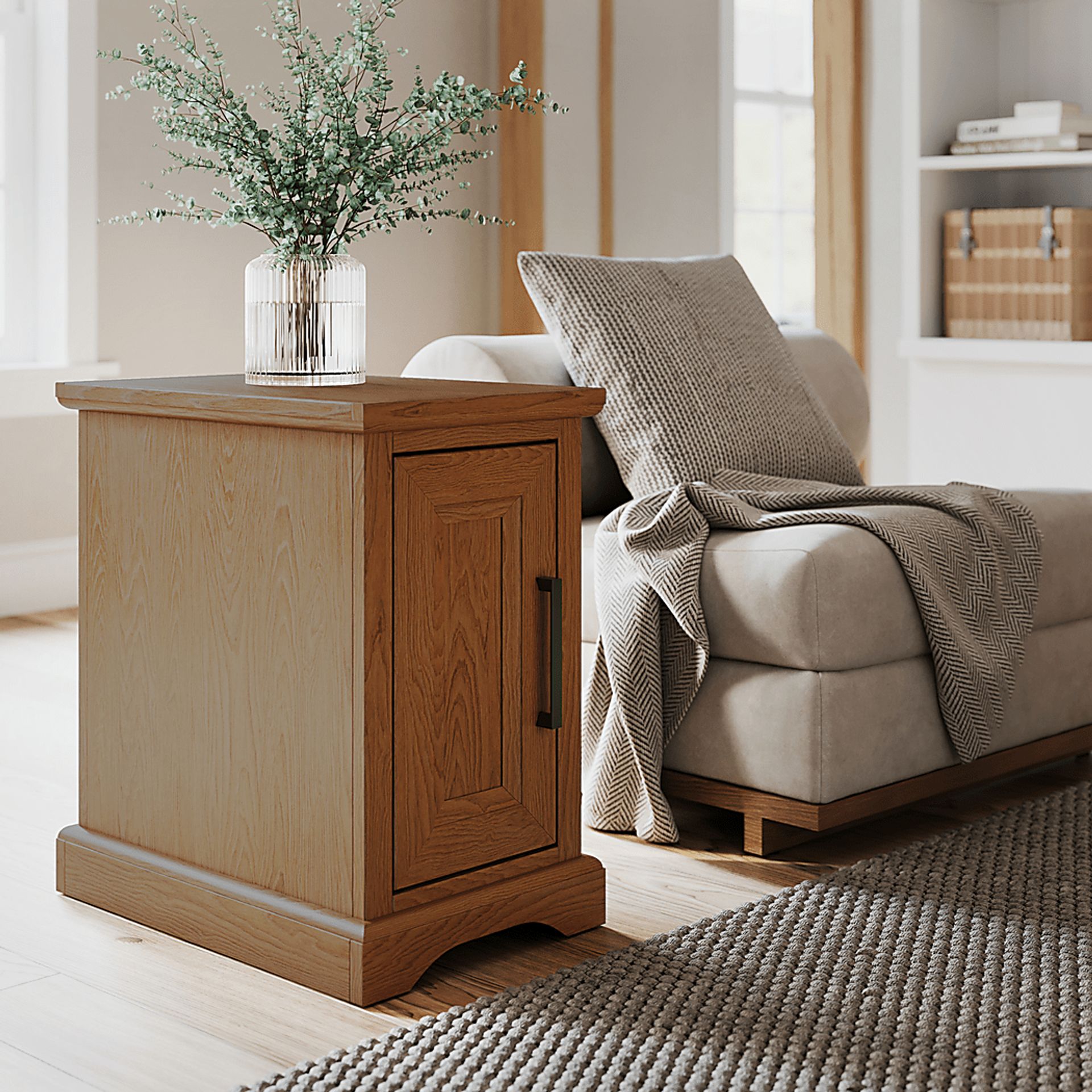 Weyna Brown Nightstand - Image 2