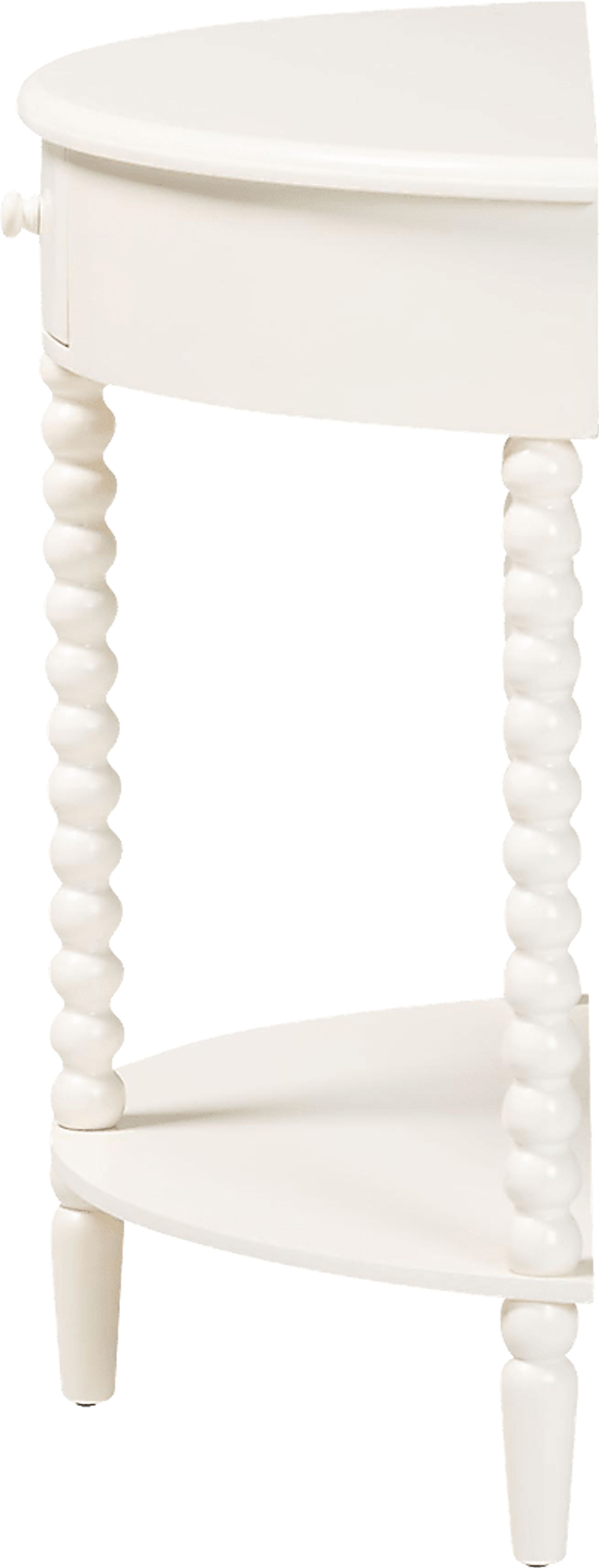 Toluru White Console Table - Image 6