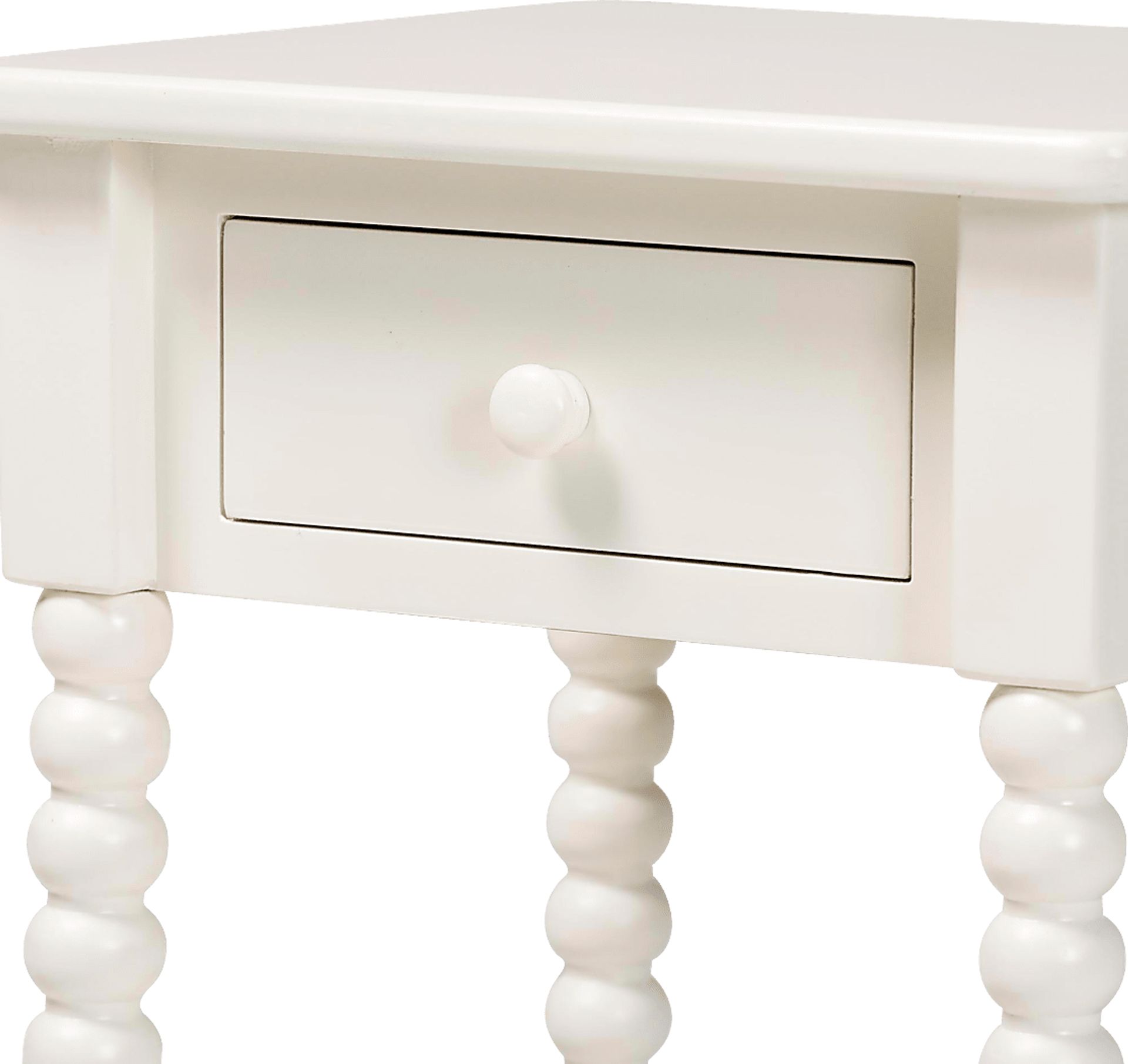 Toluru White End Table - Image 3
