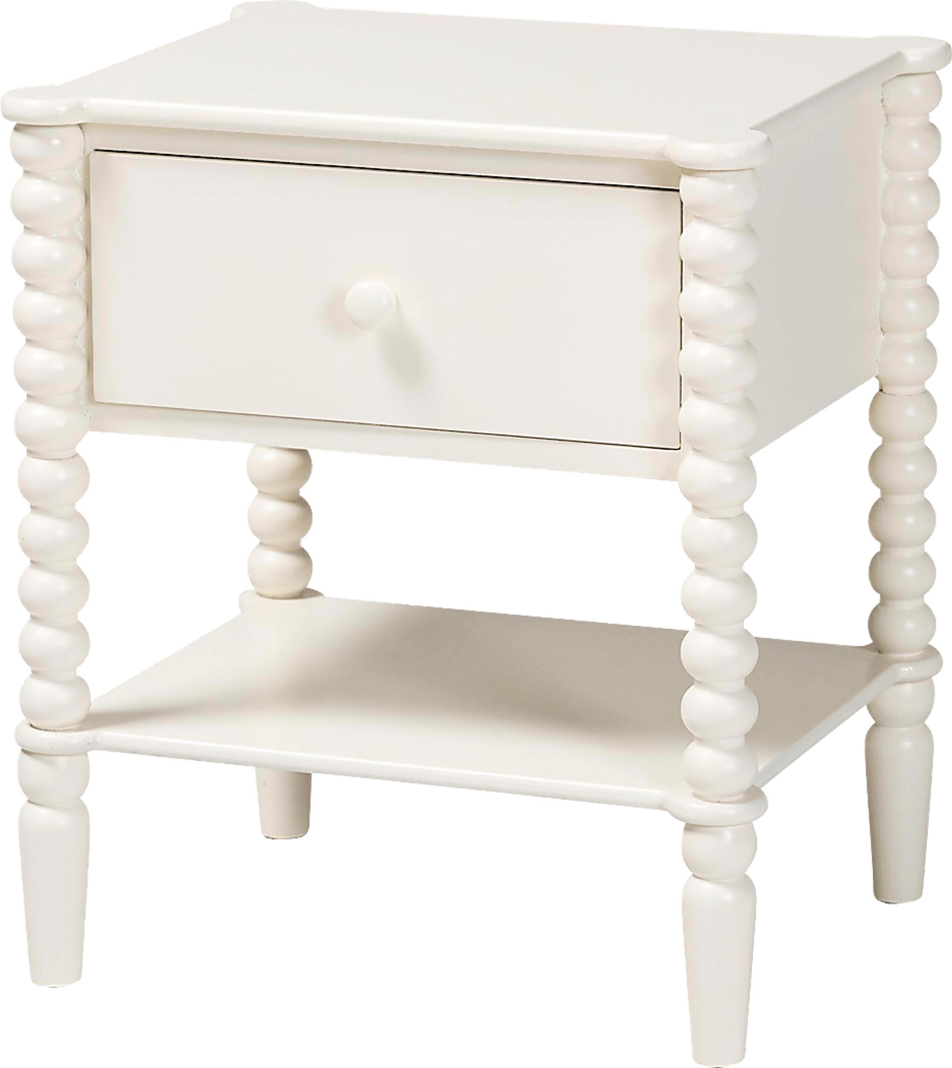Toluru White Nightstand - Image 1