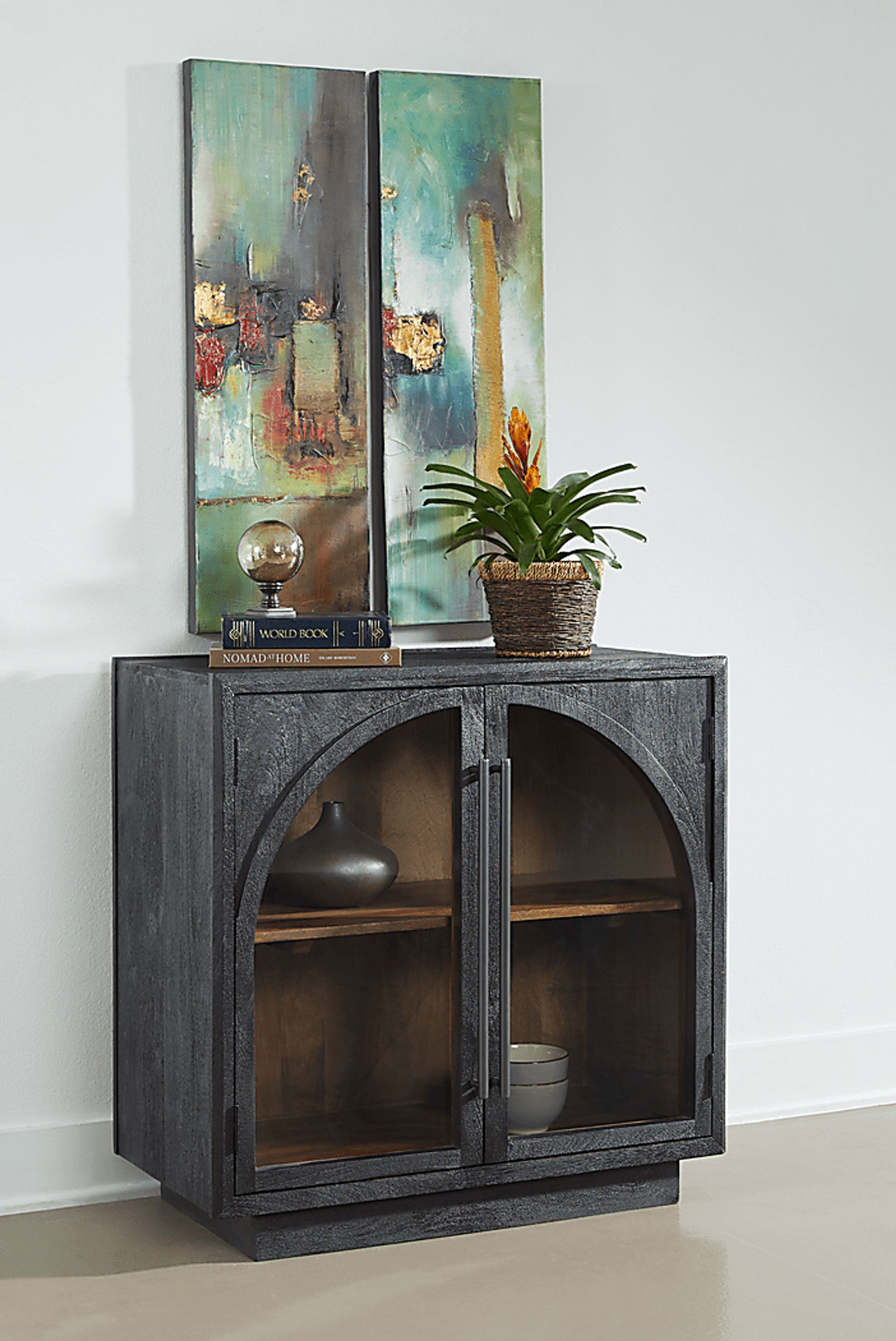 Tomanent Black Accent Cabinet - Image 2