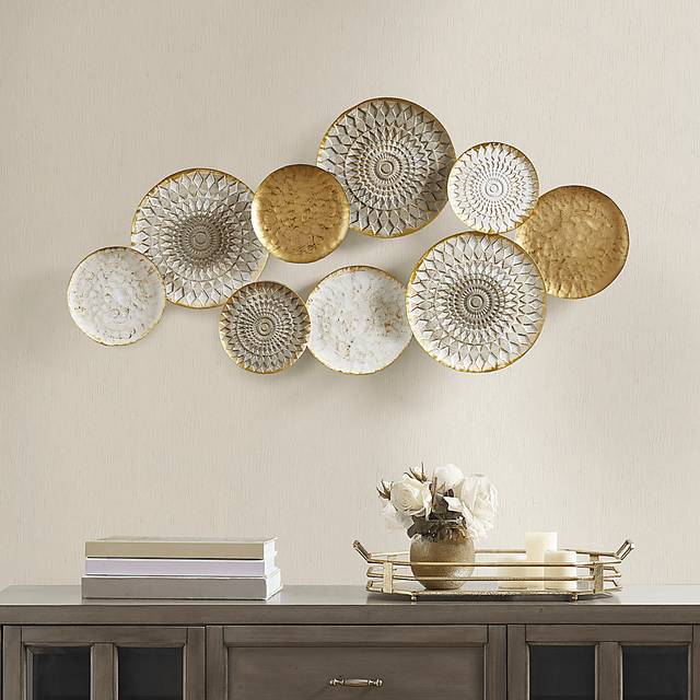Tomanya Multi Metal Plates Wall Decor - Thumbnail - Image 6