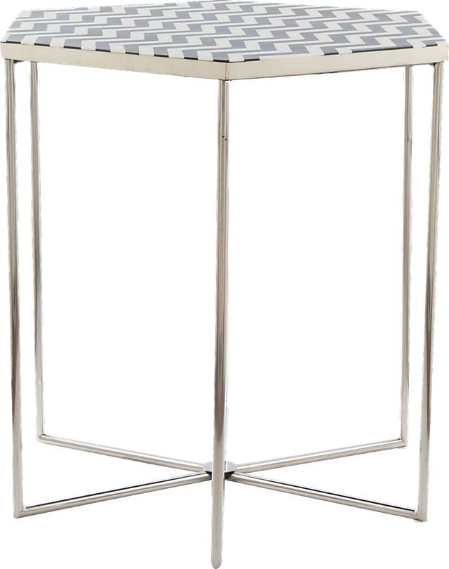 Tomkin Black Accent Table - Thumbnail - Image 2