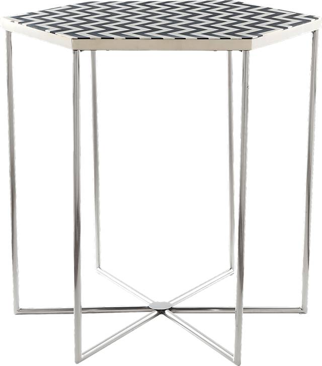 Tomkin Black Accent Table - Thumbnail - Image 1