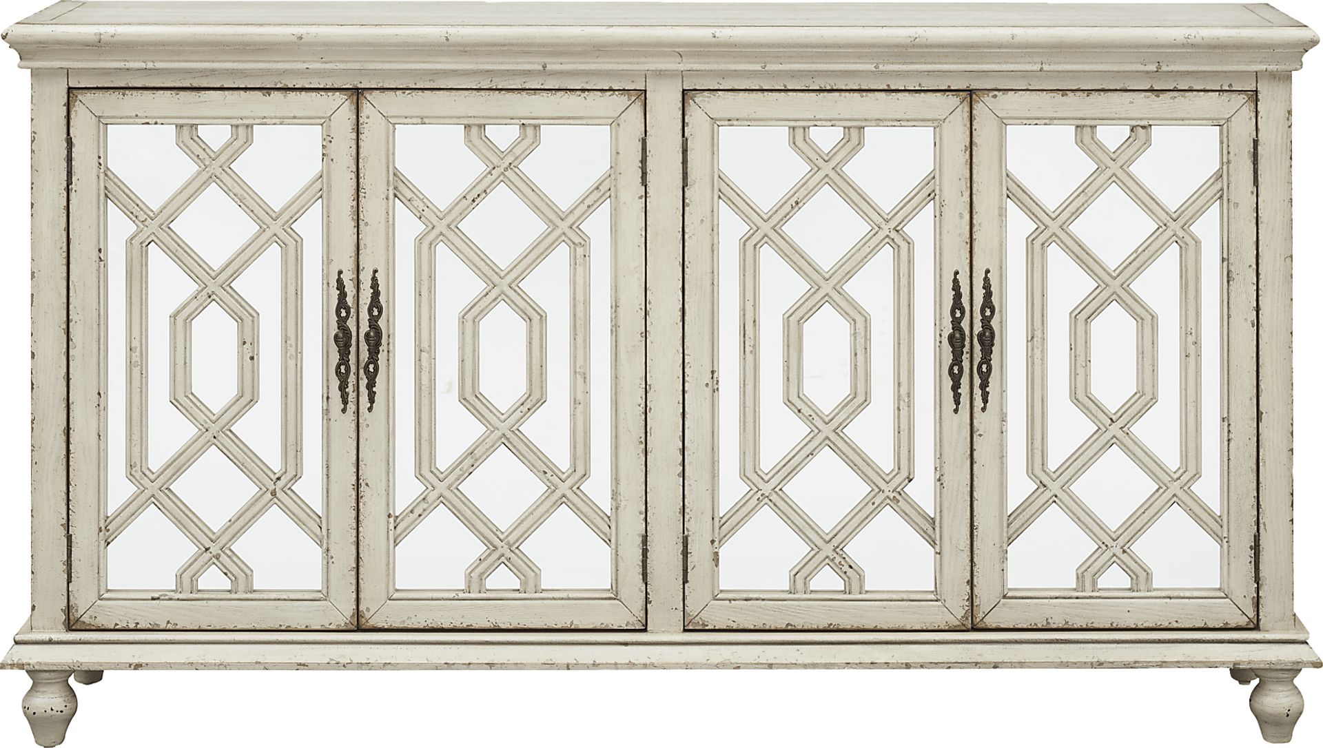 Tomlyn White Credenza - Image 3