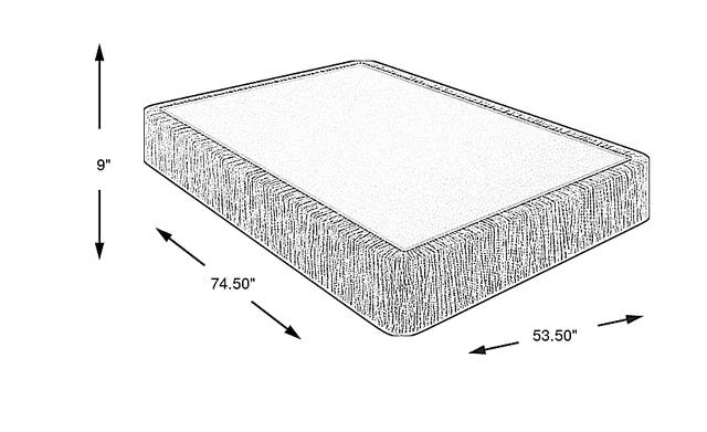 Dimension Image. Please refer to the Dimension Tab on this page for dimension details.