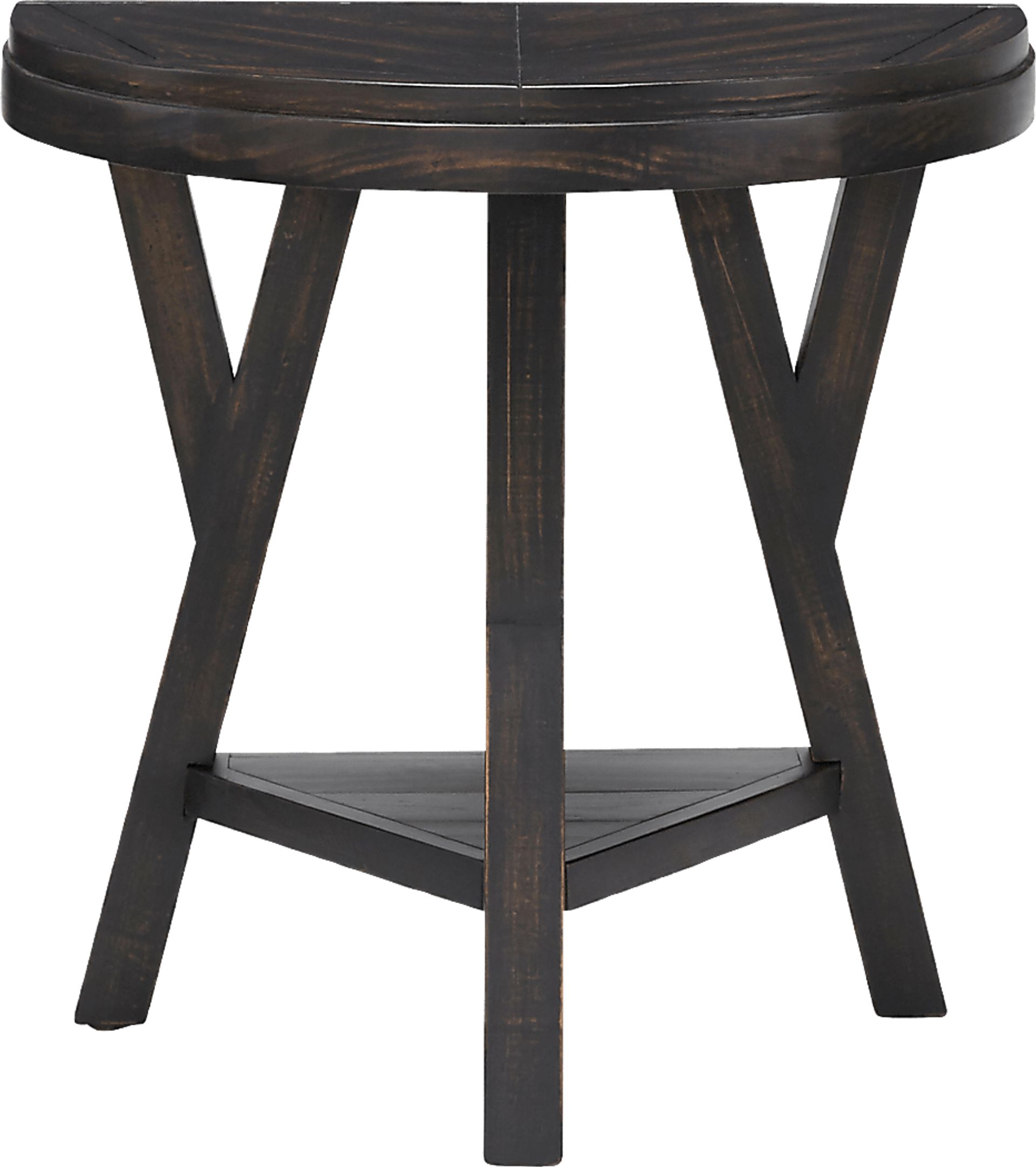 Tommye Black Chairside Table - Image 2