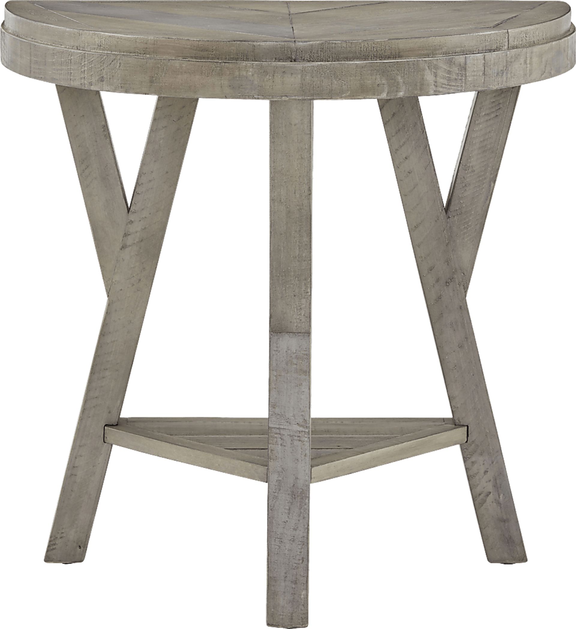 Tommye Gray Chairside Table - Image 2