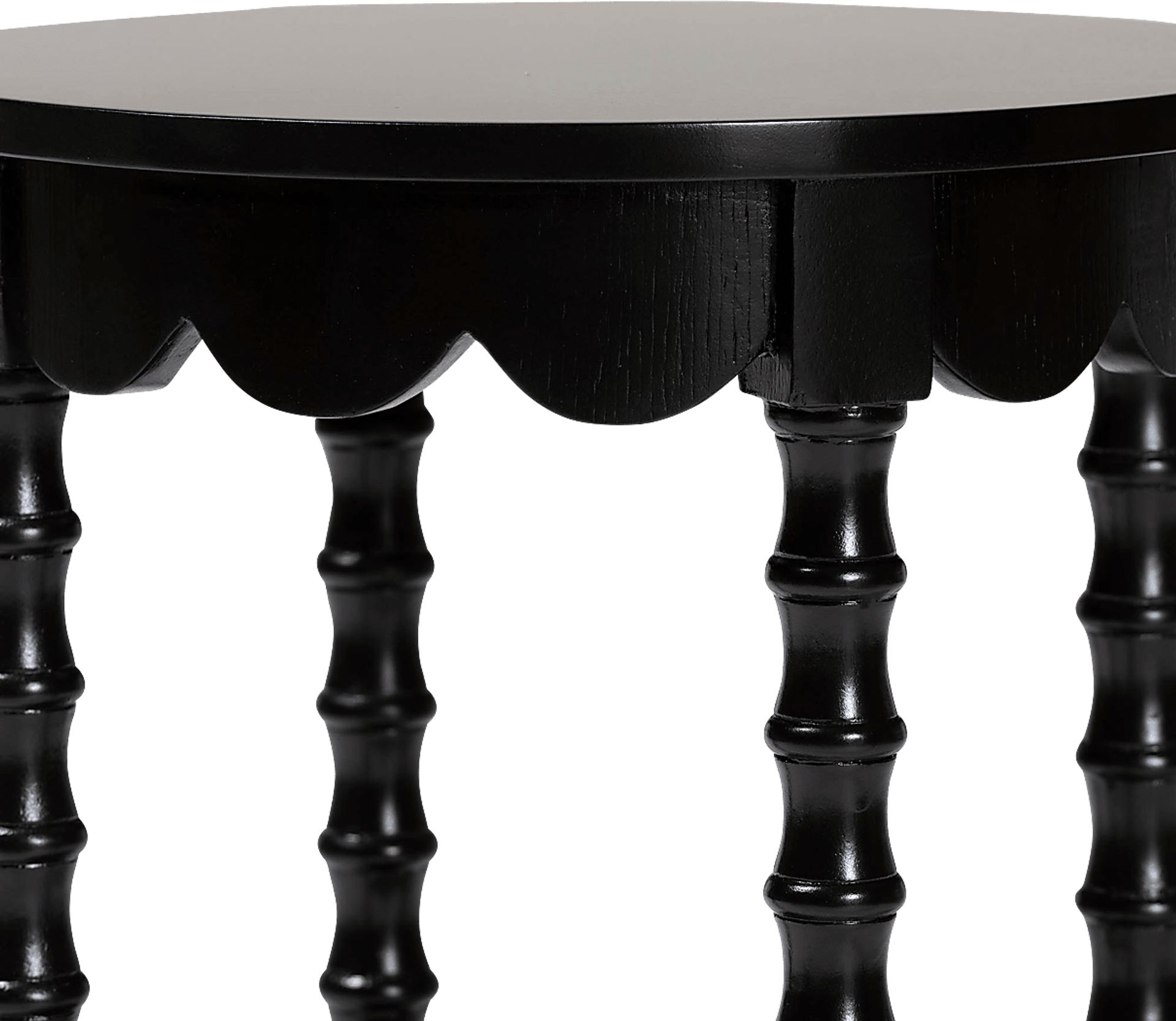 Tomnu Balck Nightstand - Image 4