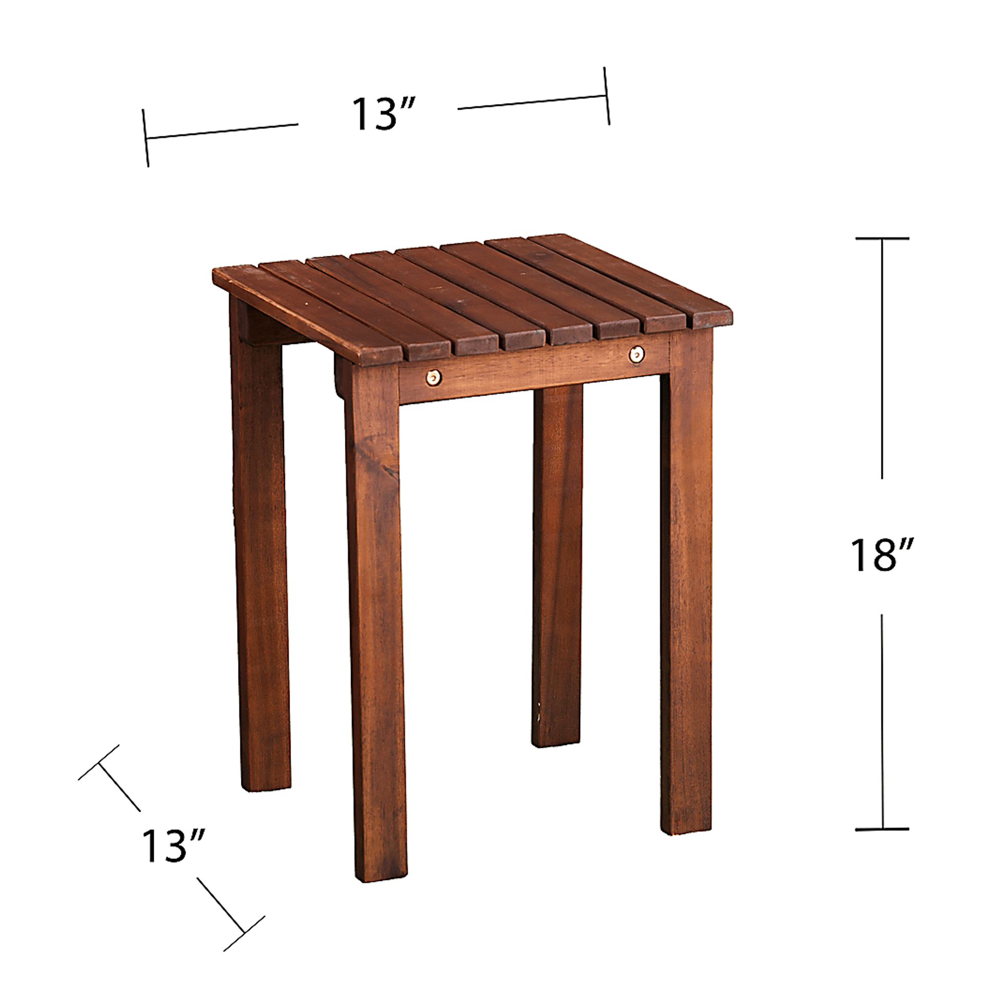 Toncrey Natural Outdoor Dining Stool, Set of 2 - Image 6
