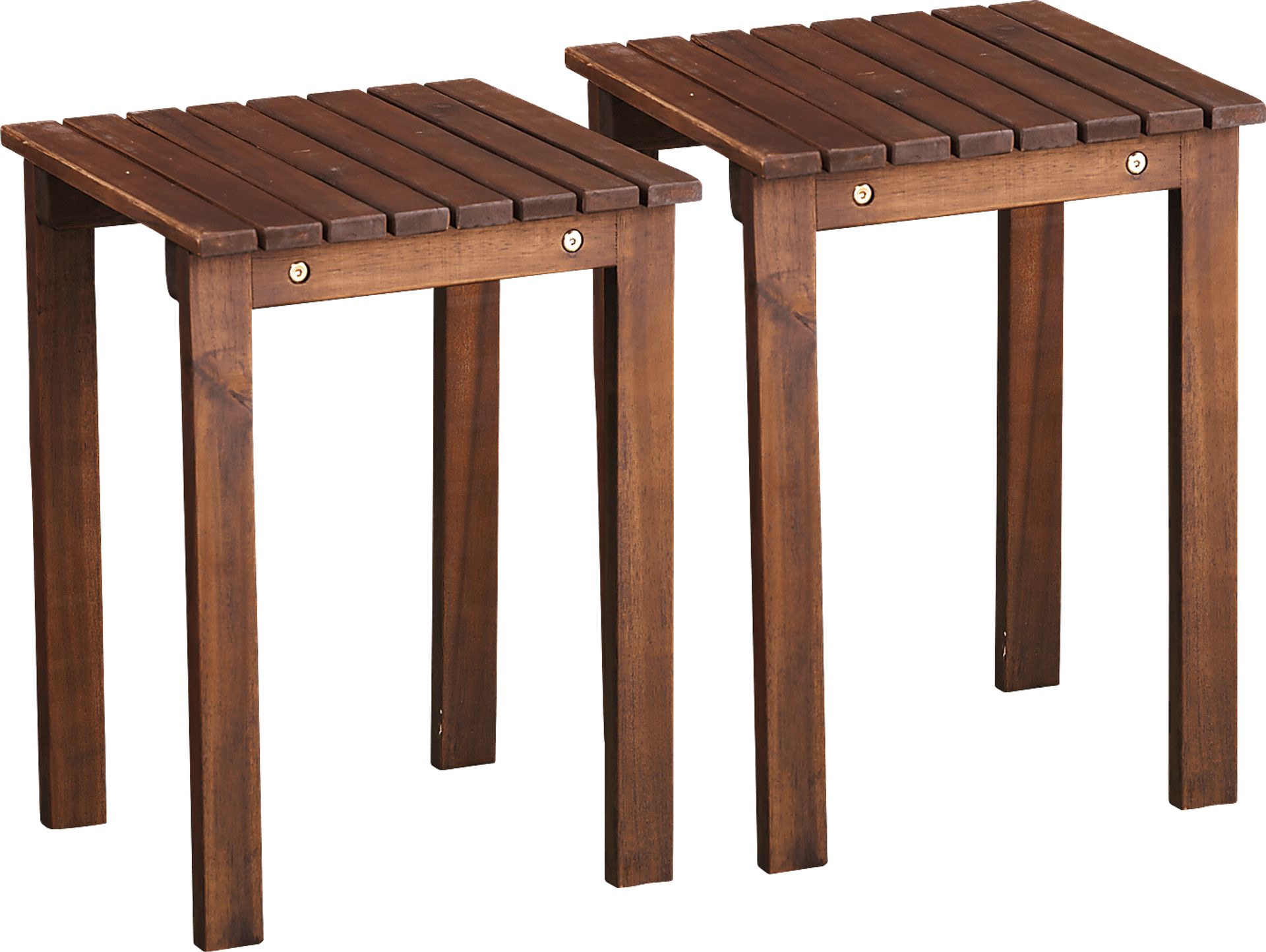 Toncrey Natural Outdoor Dining Stool, Set of 2 - Image 1