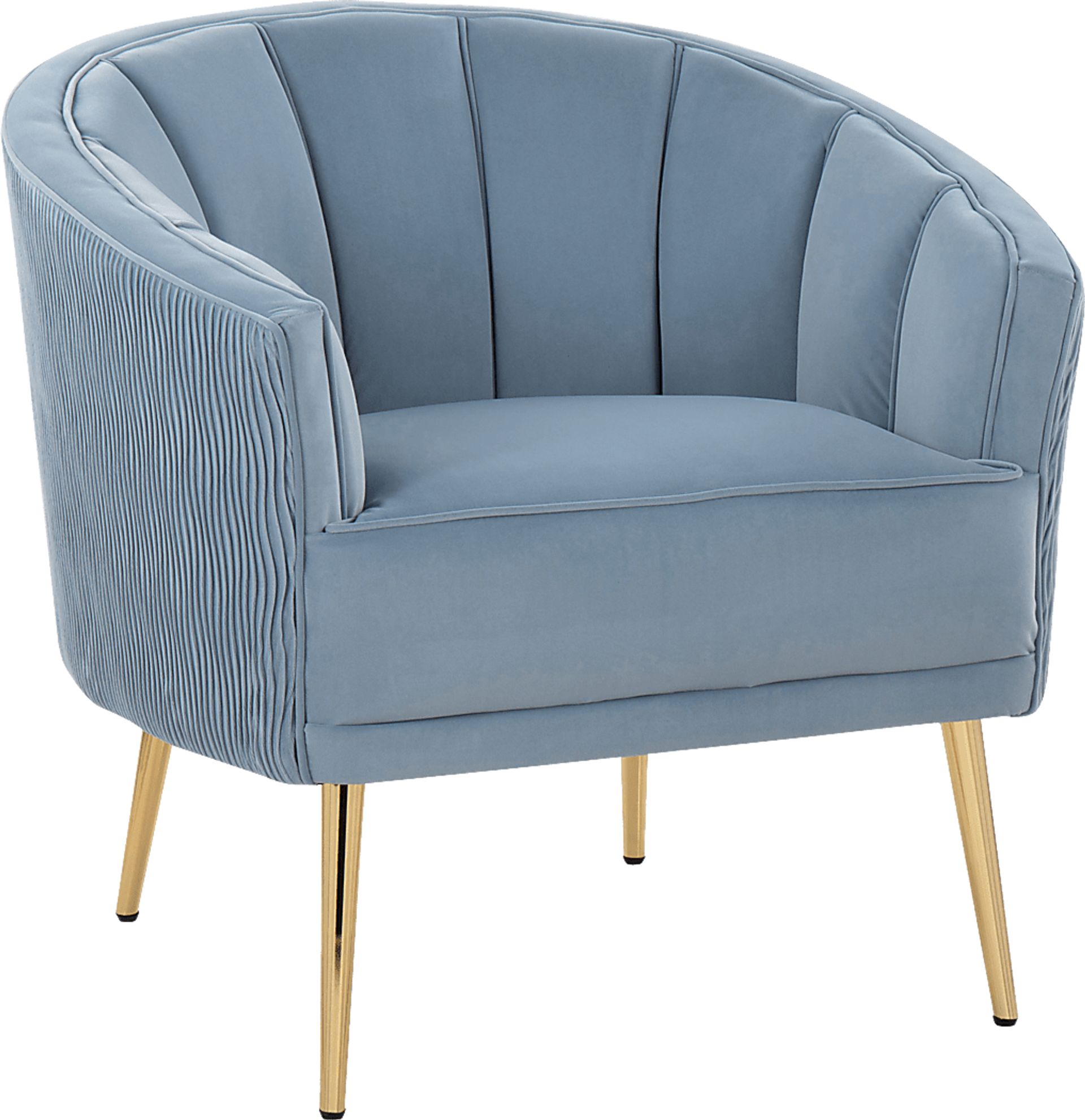 Tondee Blue Accent Chair - Image 1