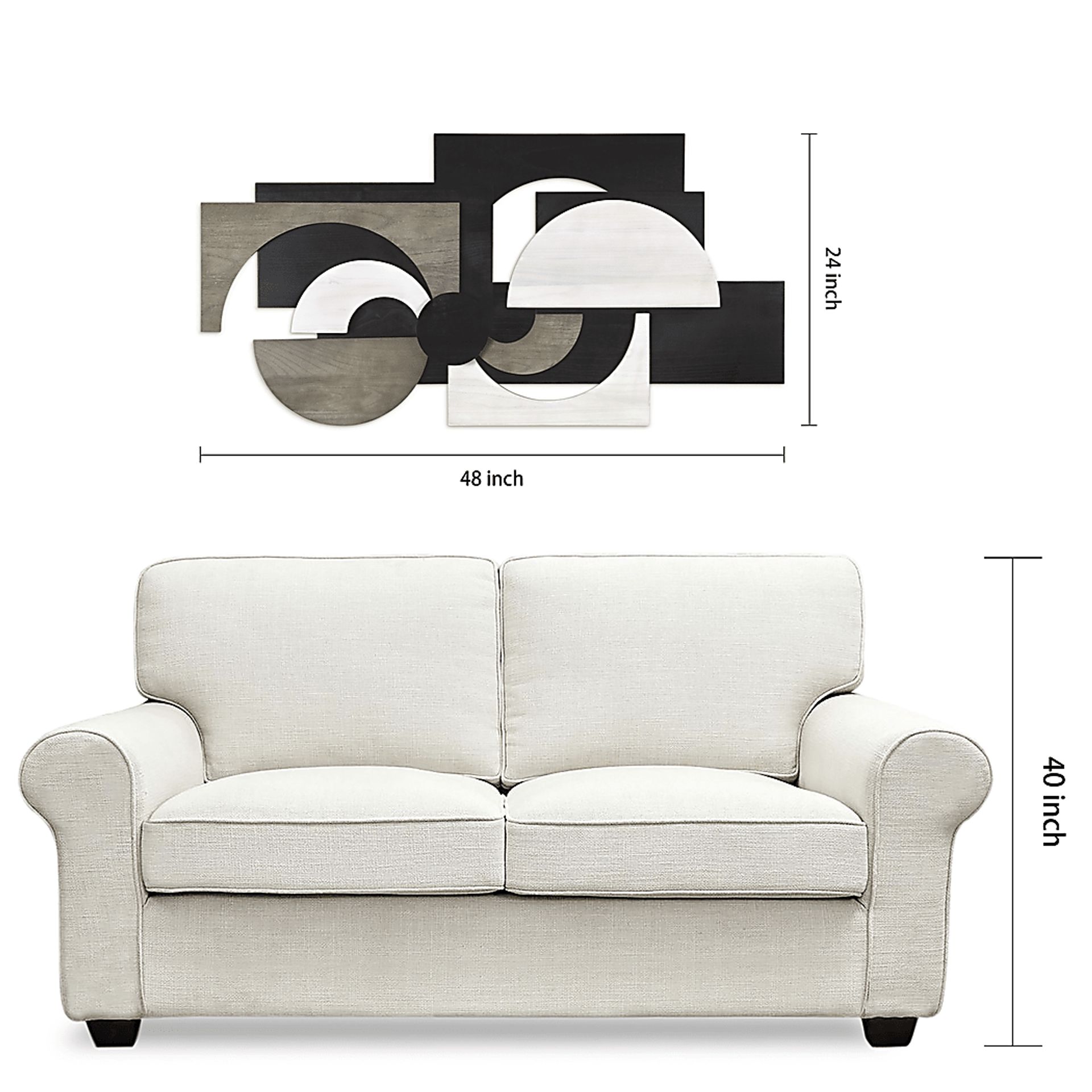 Tonore Black Wall Decor, Set of 2 - Image 9