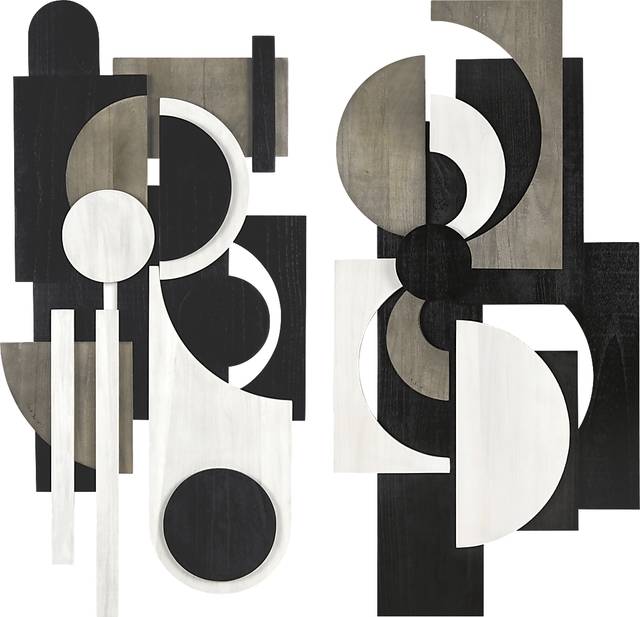 Tonore Black Wall Decor, Set of 2 - Thumbnail - Image 1
