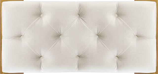Tonylee White Accent Bench - Thumbnail - Image 3