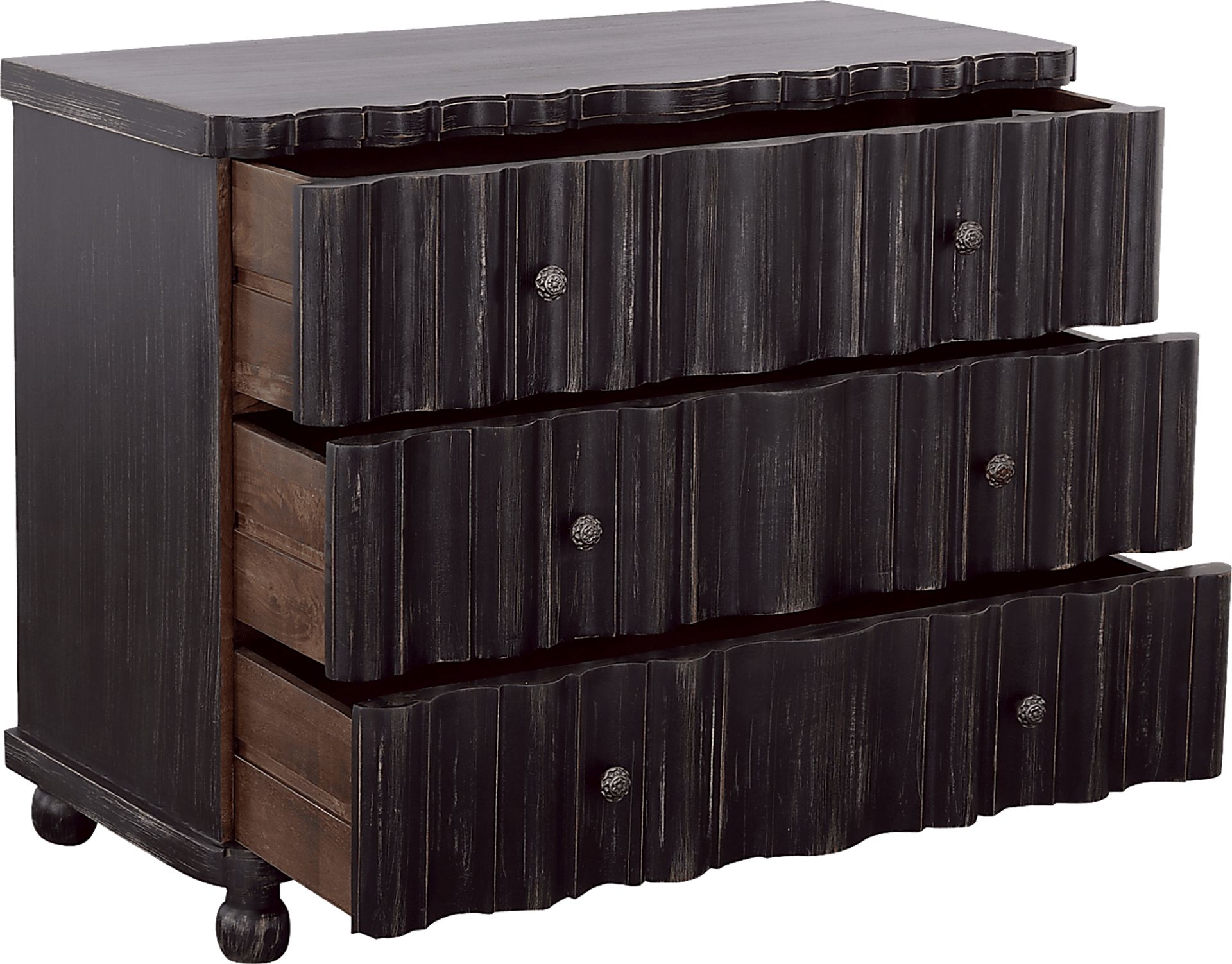Toolwrich Black Accent Cabinet - Image 4