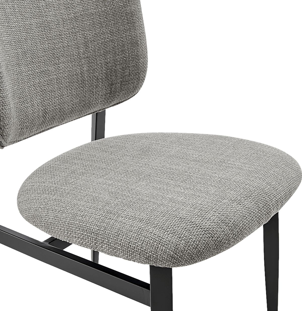 Toomerville Light Gray Polyester Fabric Dining Chair | Rooms to Go