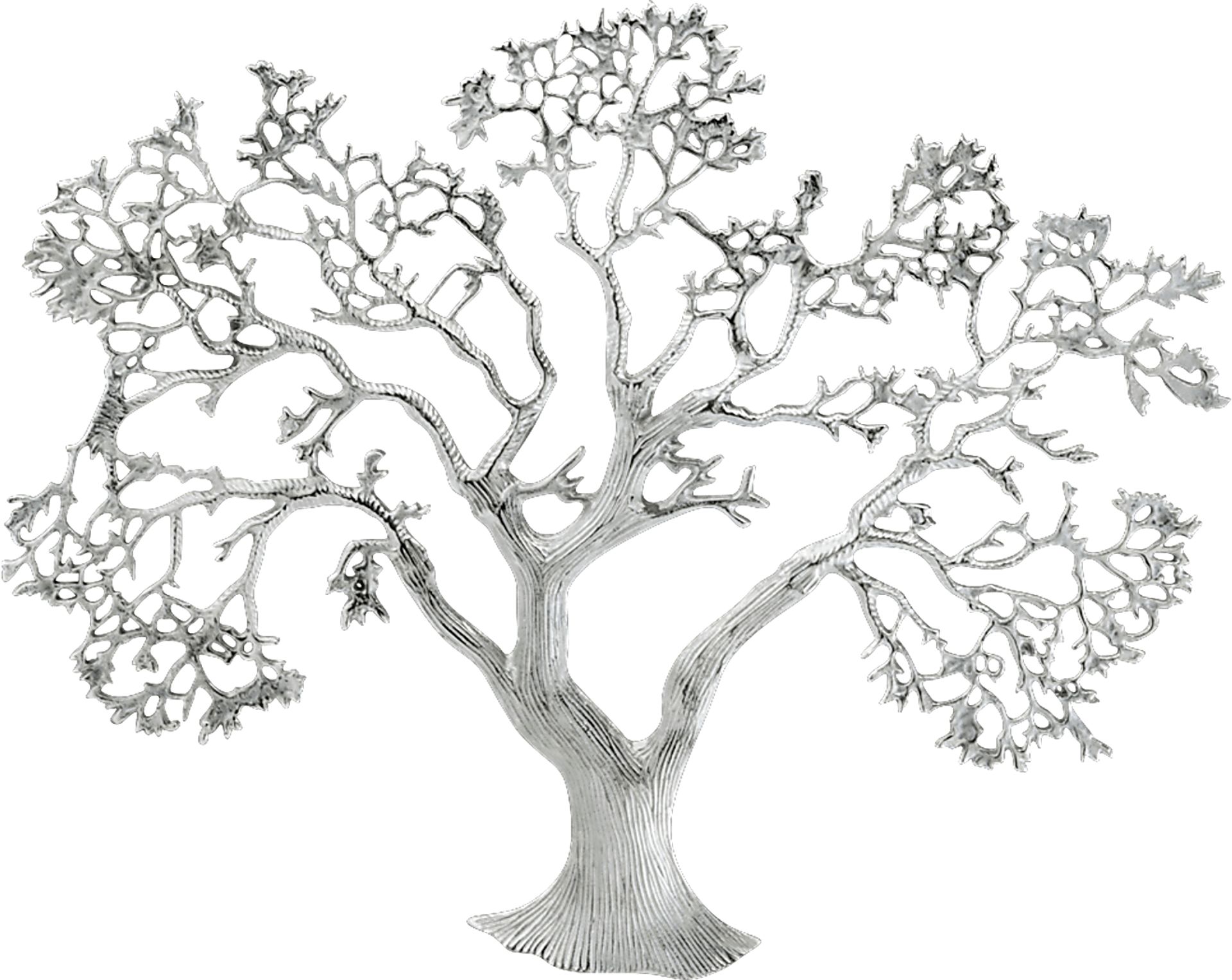Toran Silver Wall Sculpture - Image 1