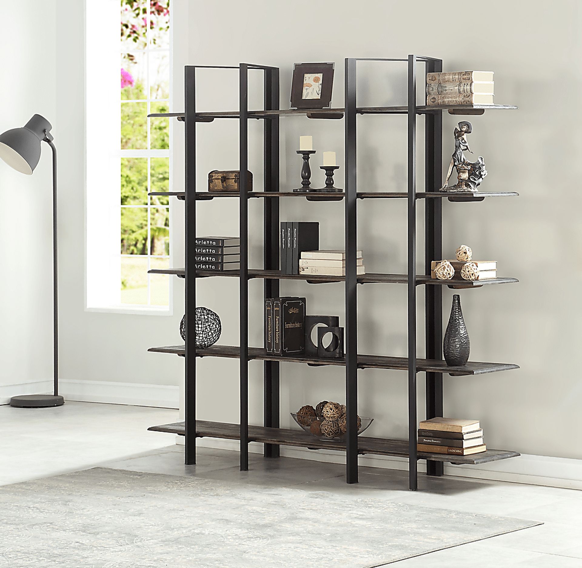 Torbay Brown Bookcase - Image 3