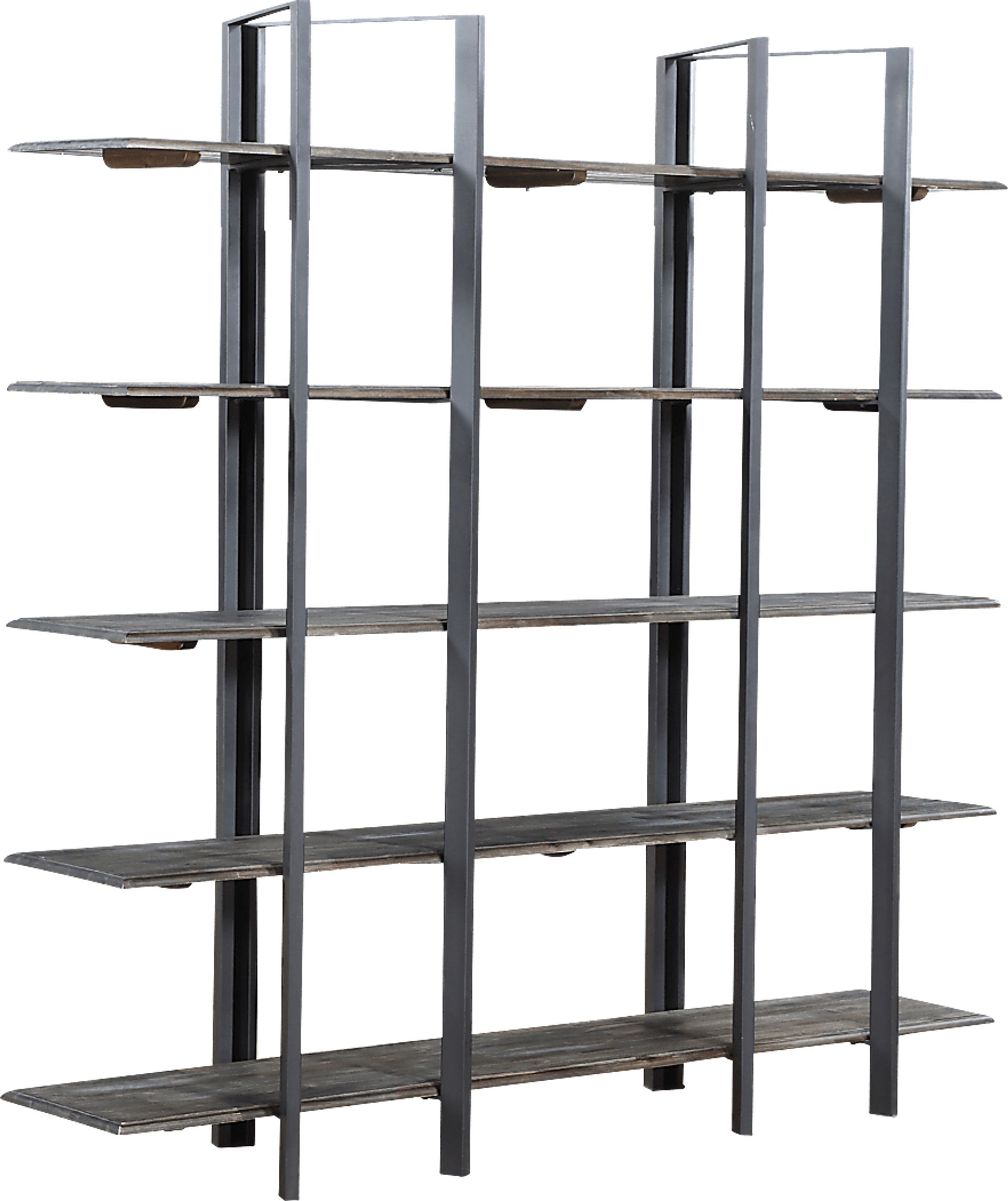 Torbay Brown Bookcase - Image 1
