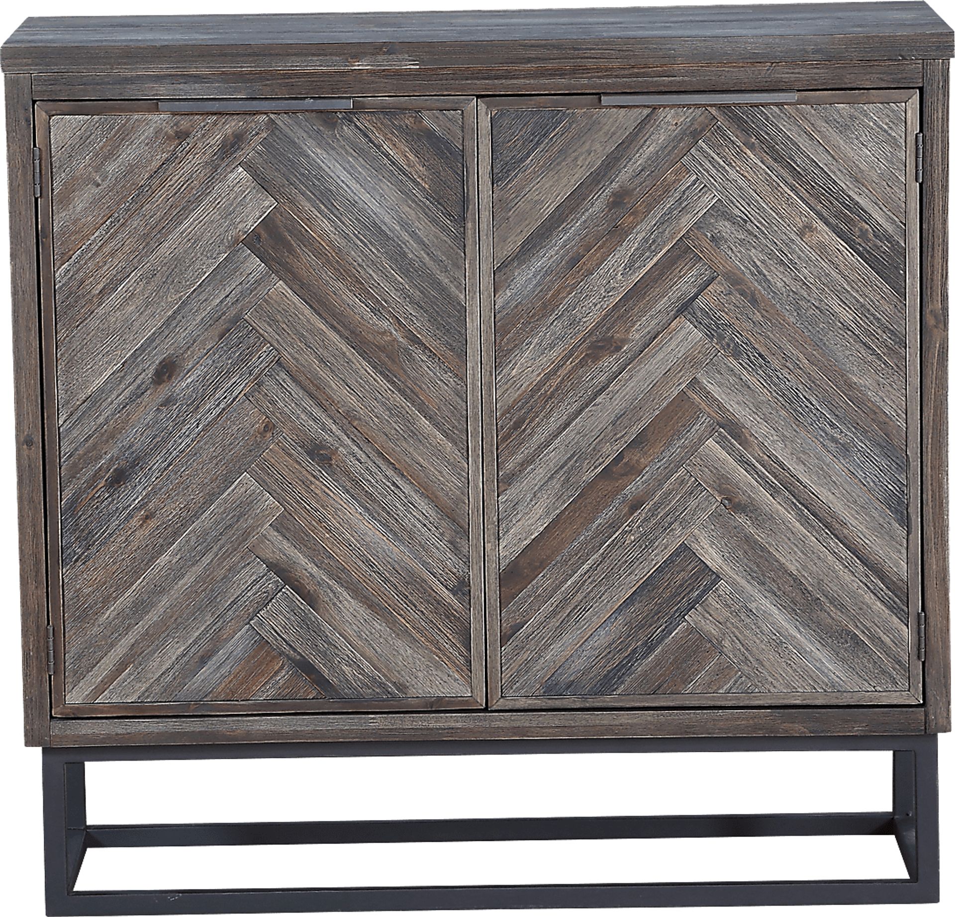Torbay Brown Two Door Accent Cabinet - Image 2