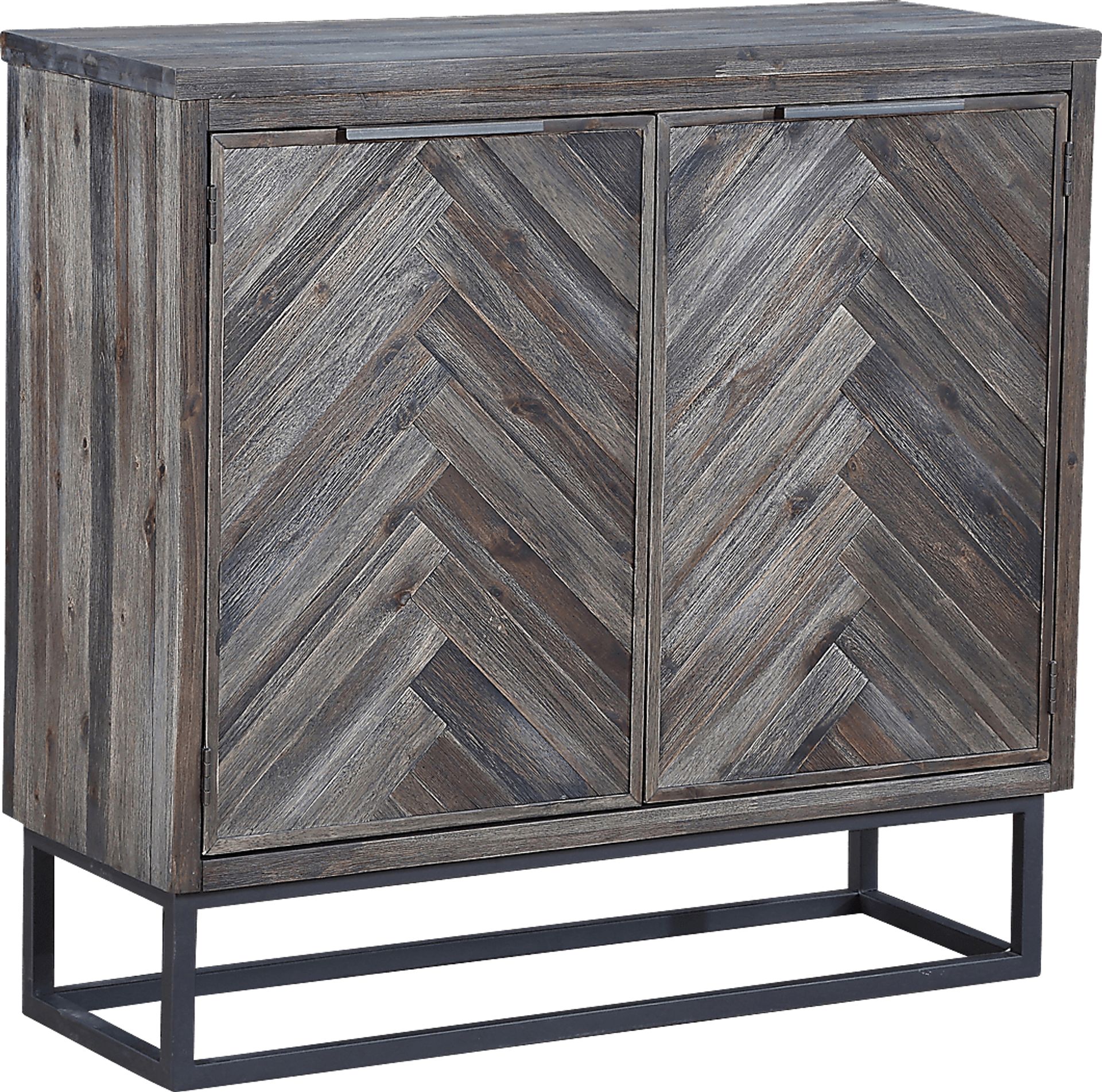 Torbay Brown Two Door Accent Cabinet - Image 1