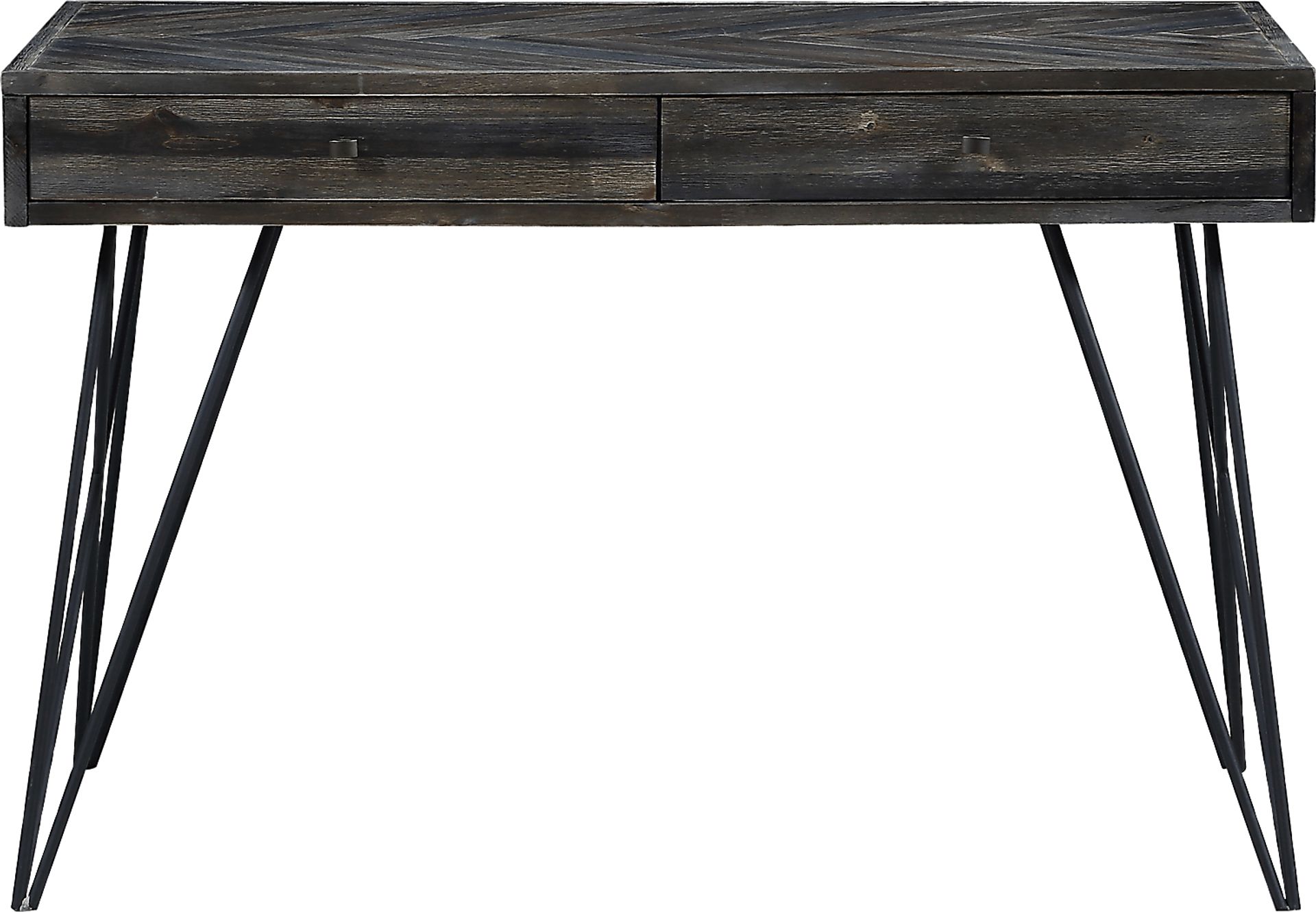 Torbay Brown Writing Desk - Image 3