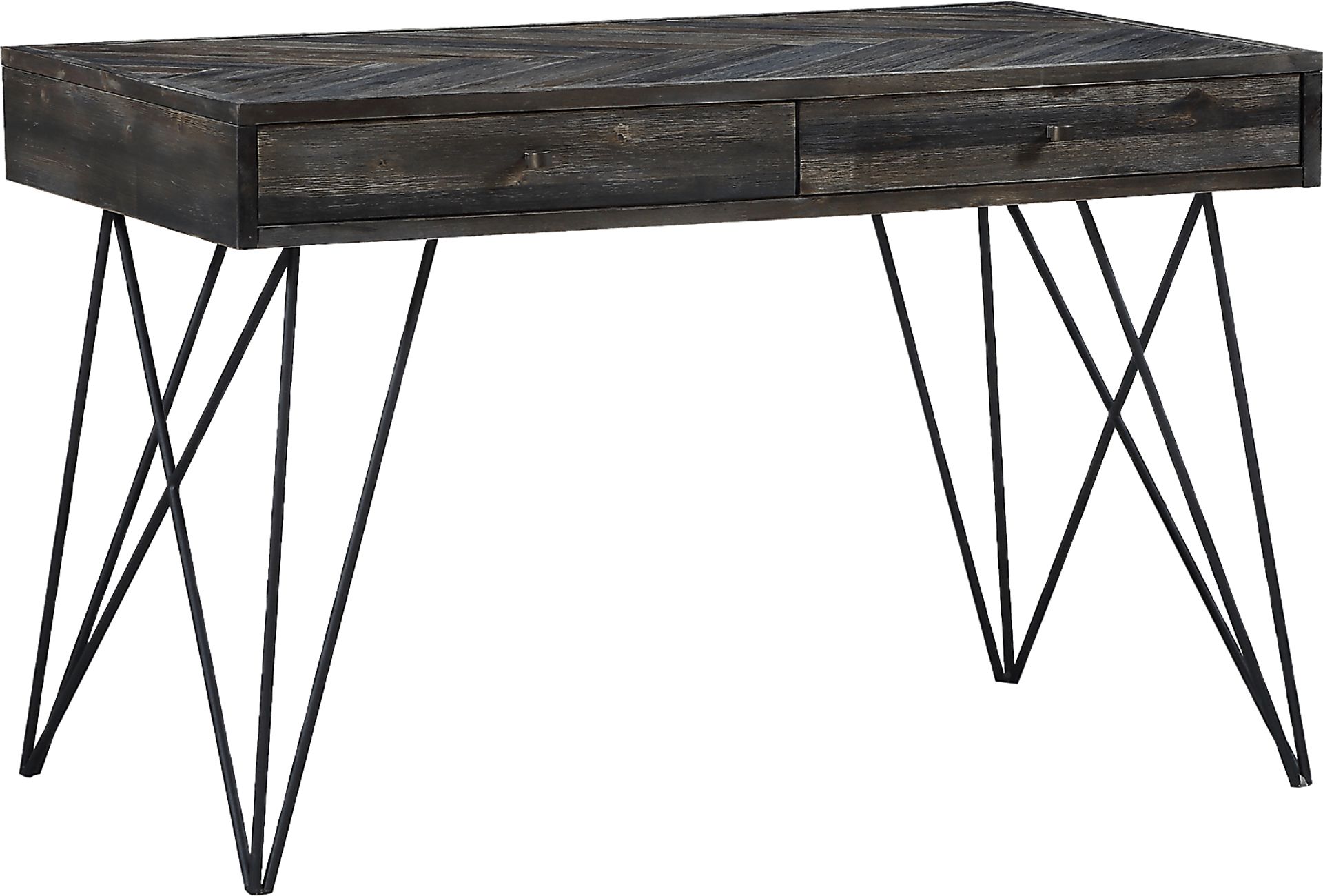 Torbay Brown Writing Desk - Image 1