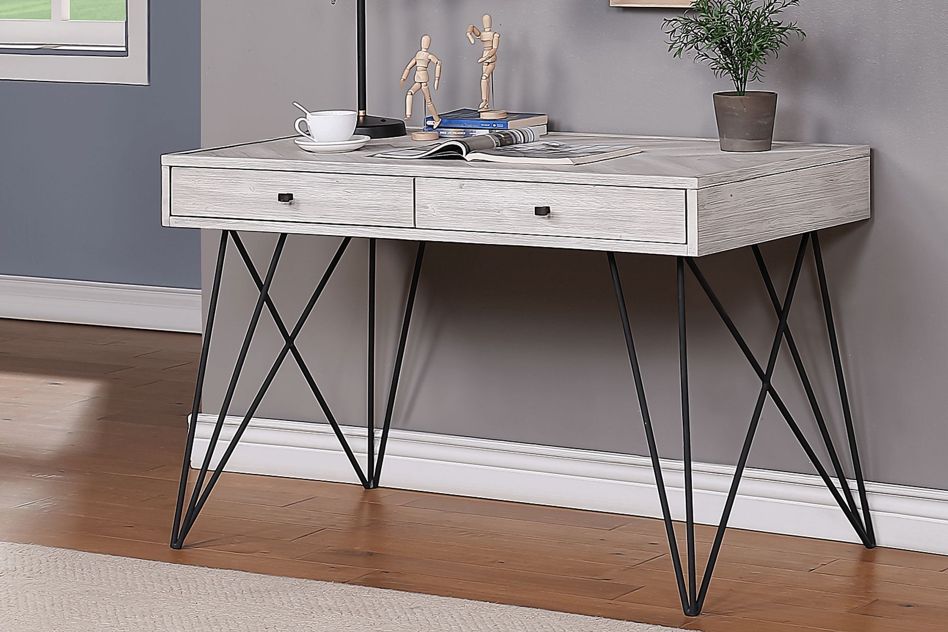 Torbay White Writing Desk - Image 6