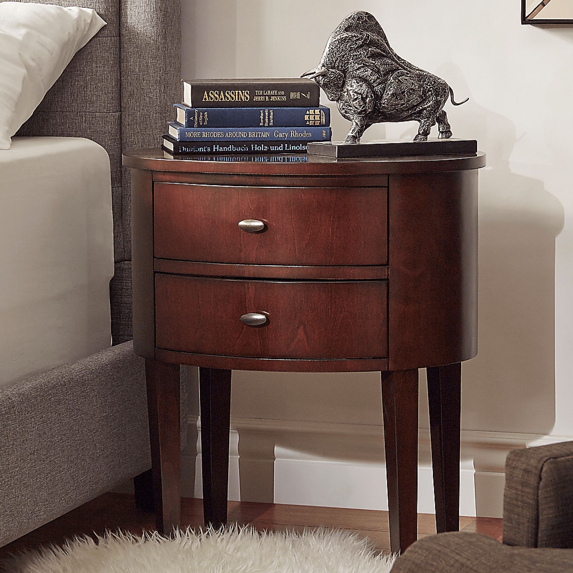 Torey Espresso Accent Table - Image 2