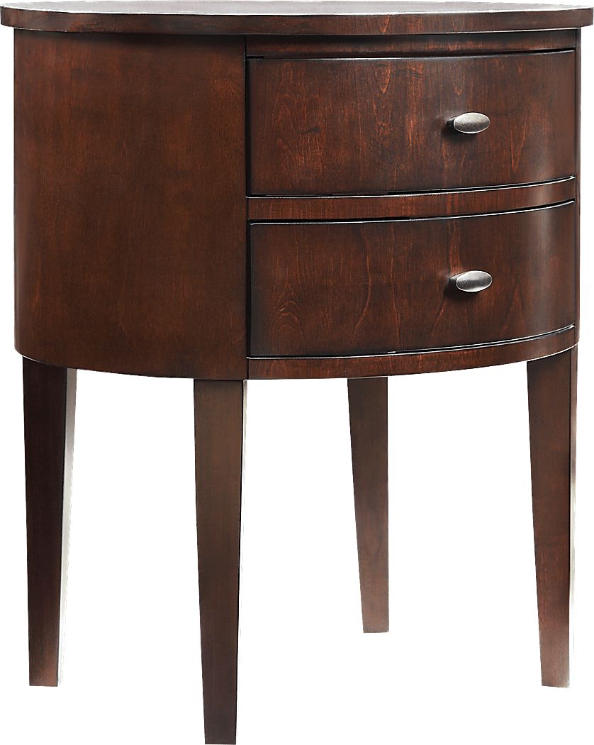 Torey Espresso Accent Table